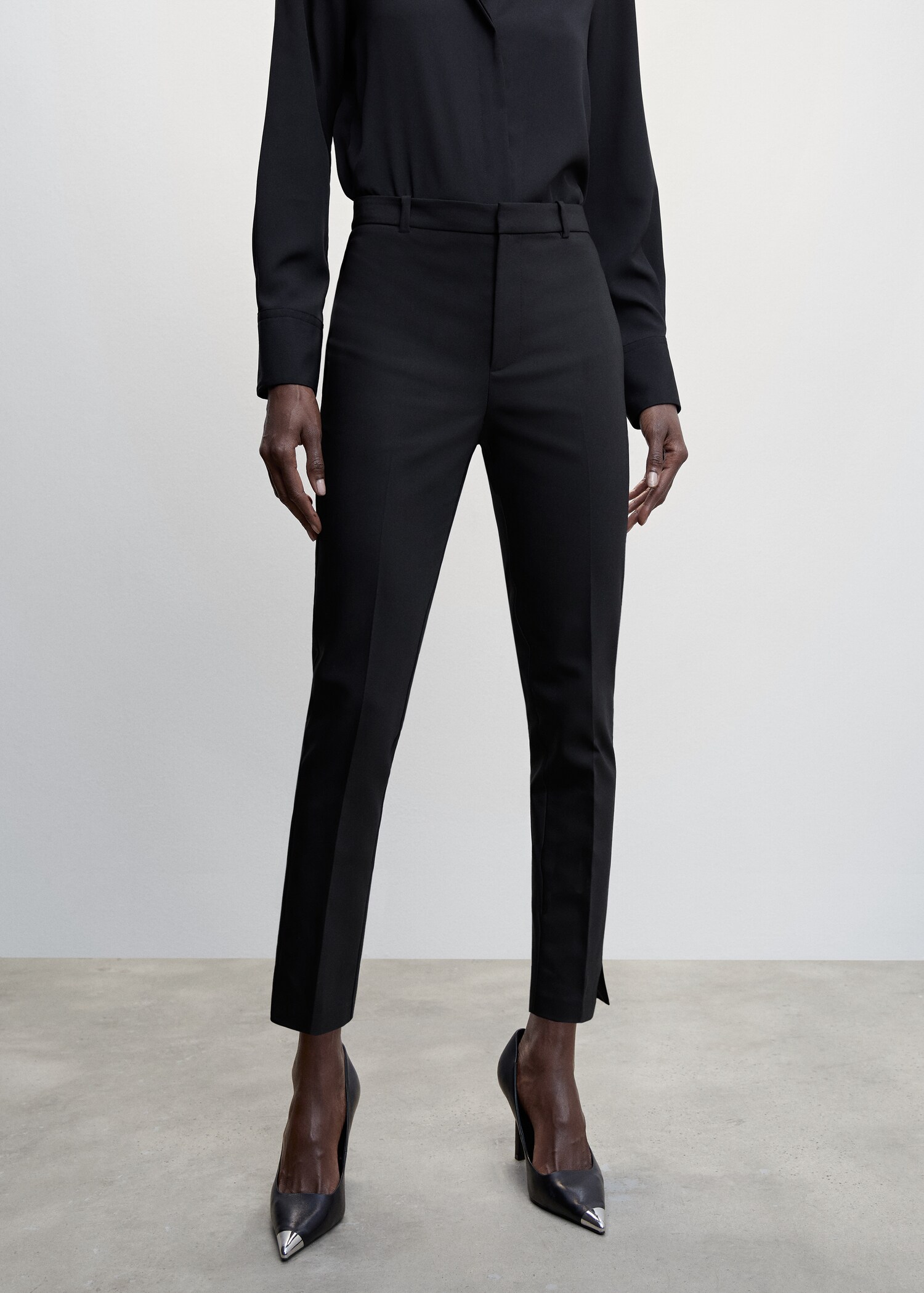 Pantalon de costume skinny - Plan moyen
