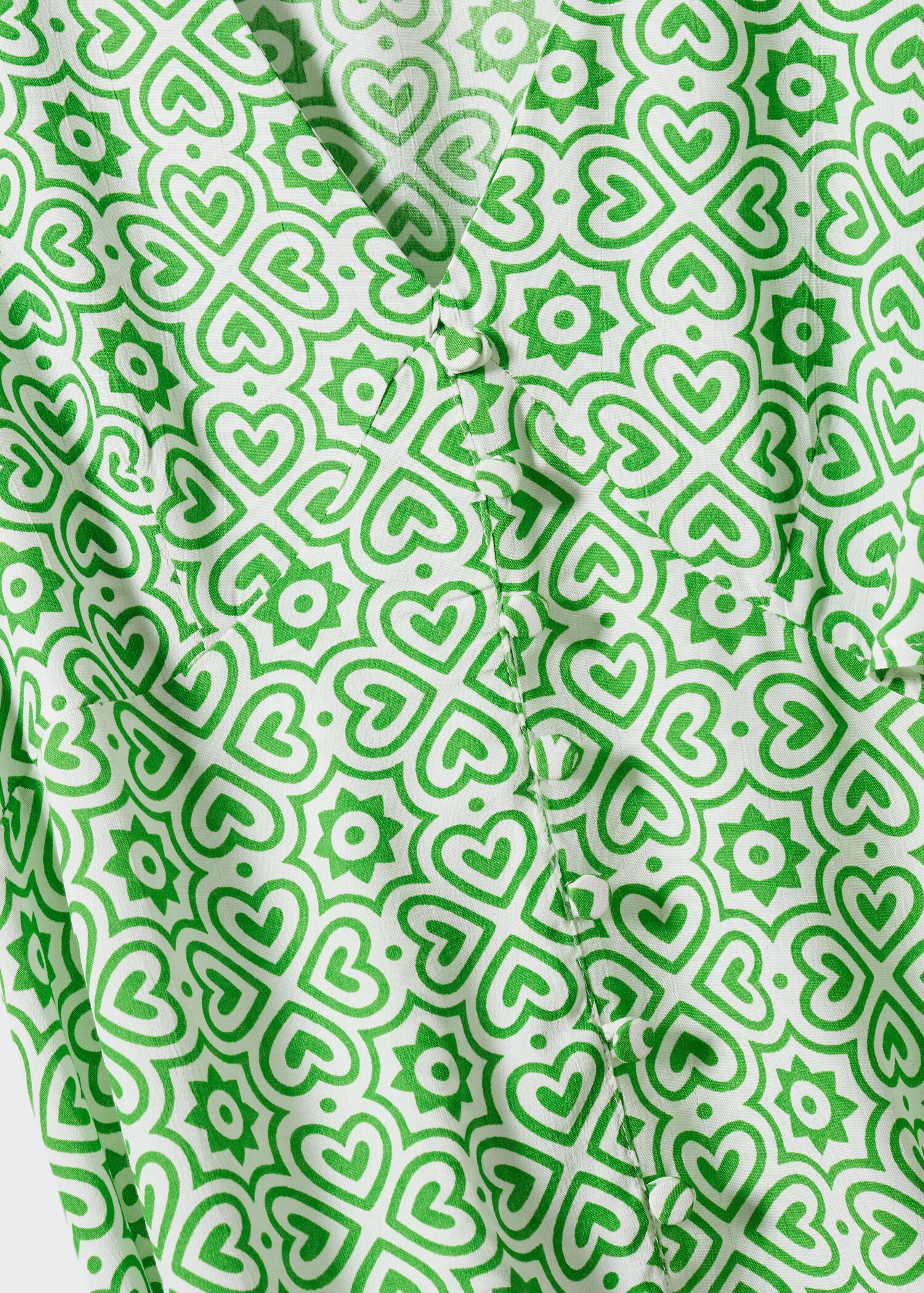 Robe imprimée boutons - Détail de l'article 8