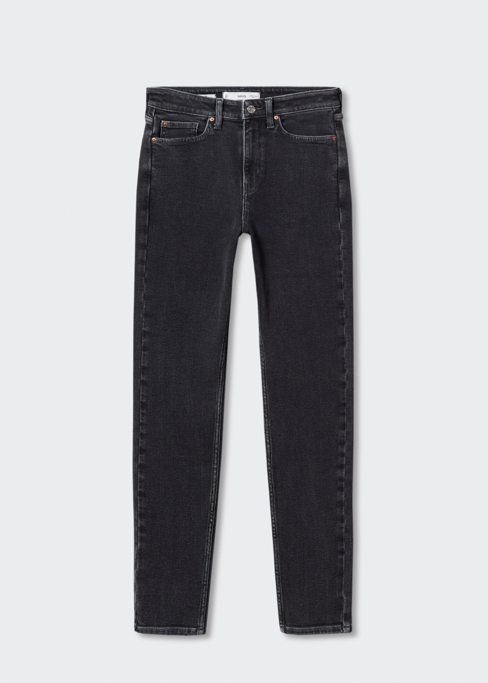 High-rise skinny jeans - Article without model, Open Grey. Ref: 47000132-00.