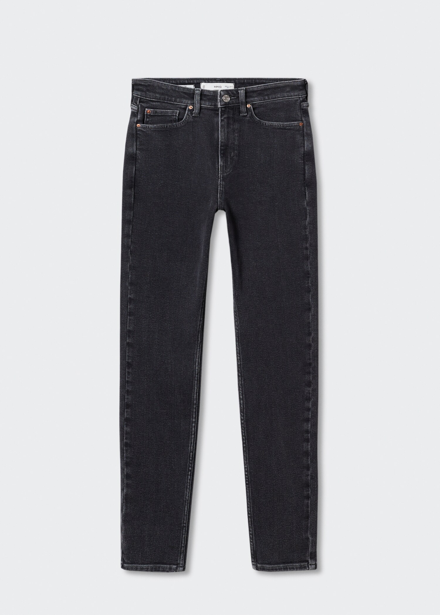 Jeans skinny tiro alto  - Artículo sin modelo