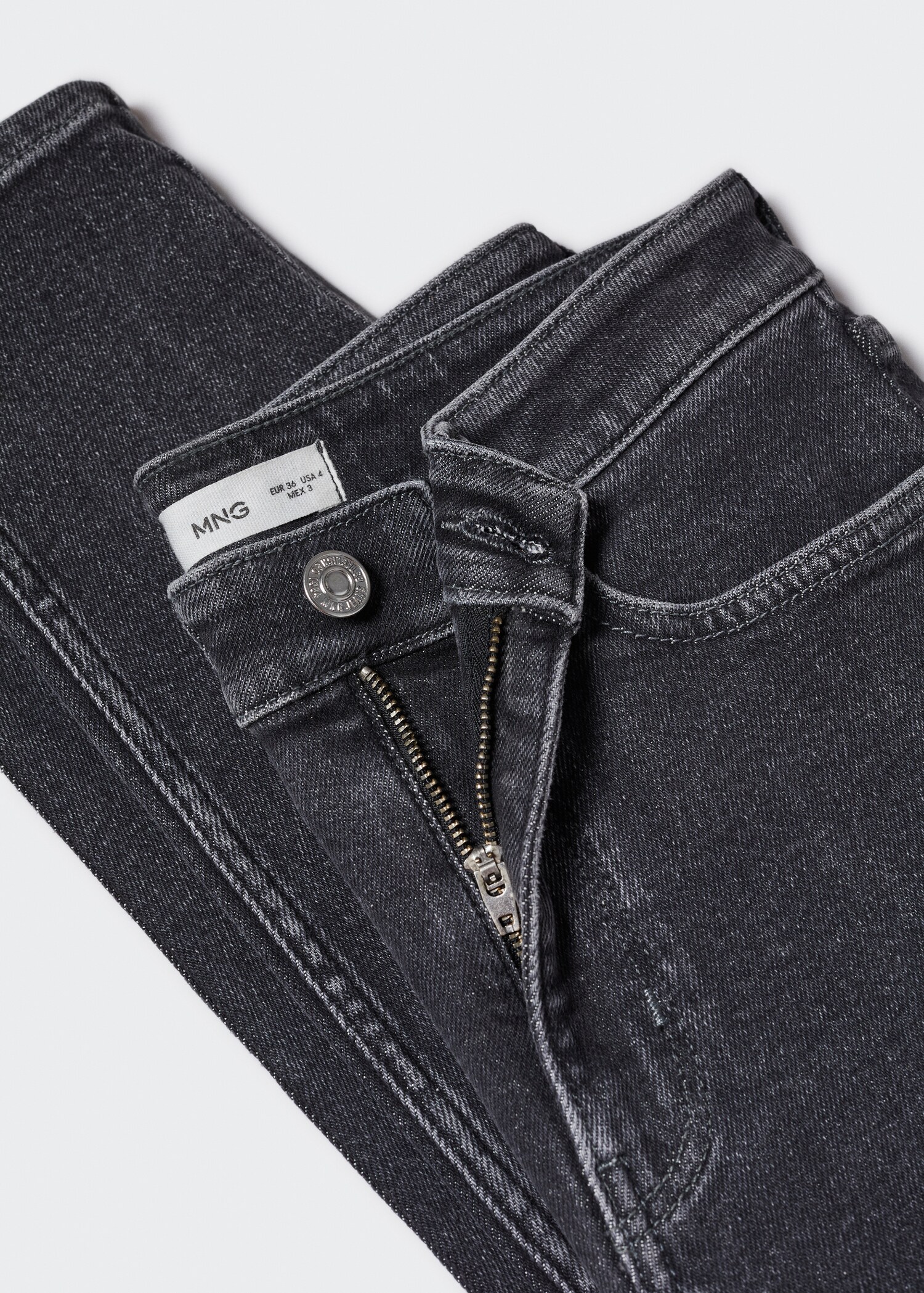 Jeans skinny tiro alto  - Detalle del artículo 8