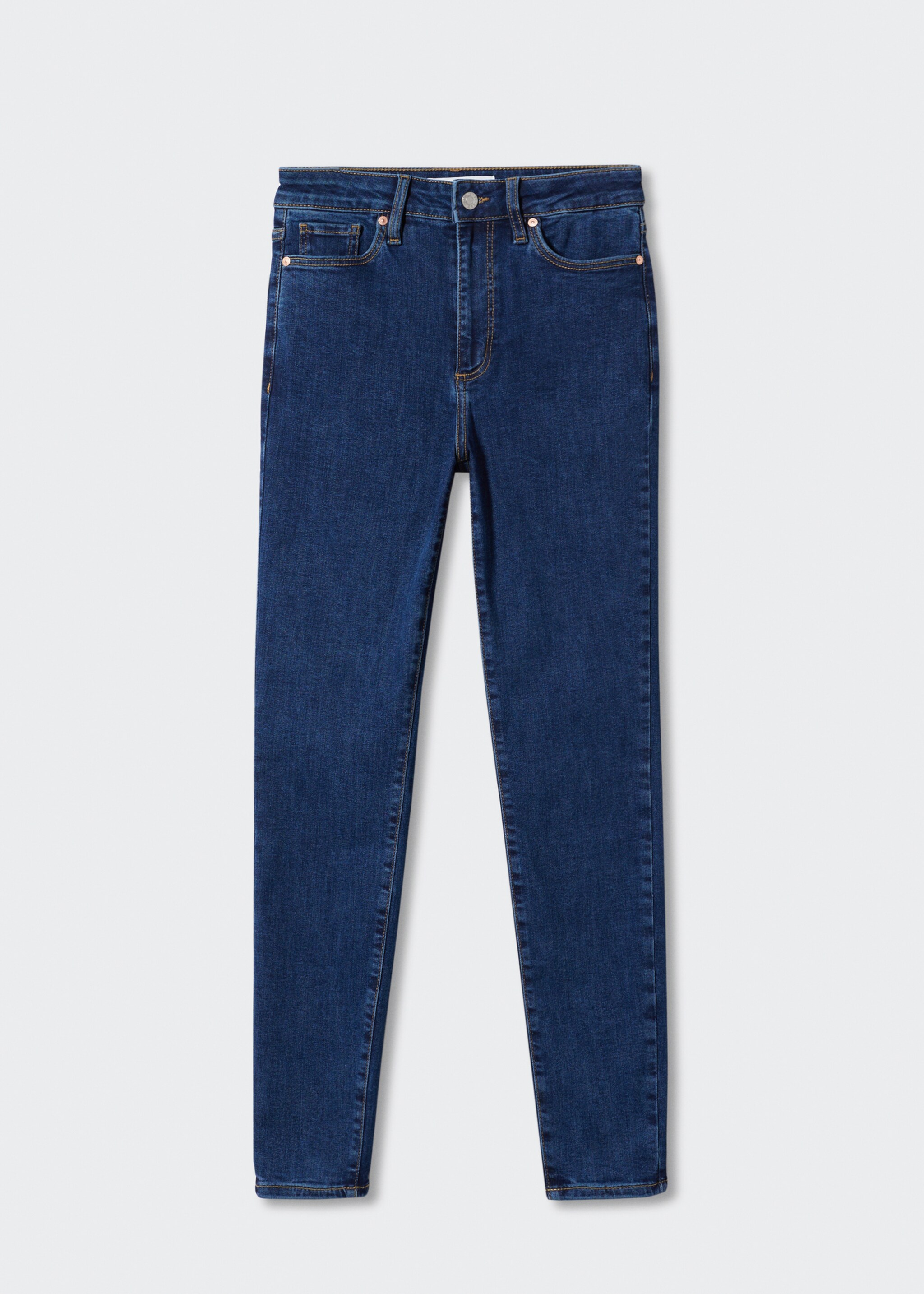 High-rise skinny jeans - Article without model, Dark Blue. Ref: 47000154-00.