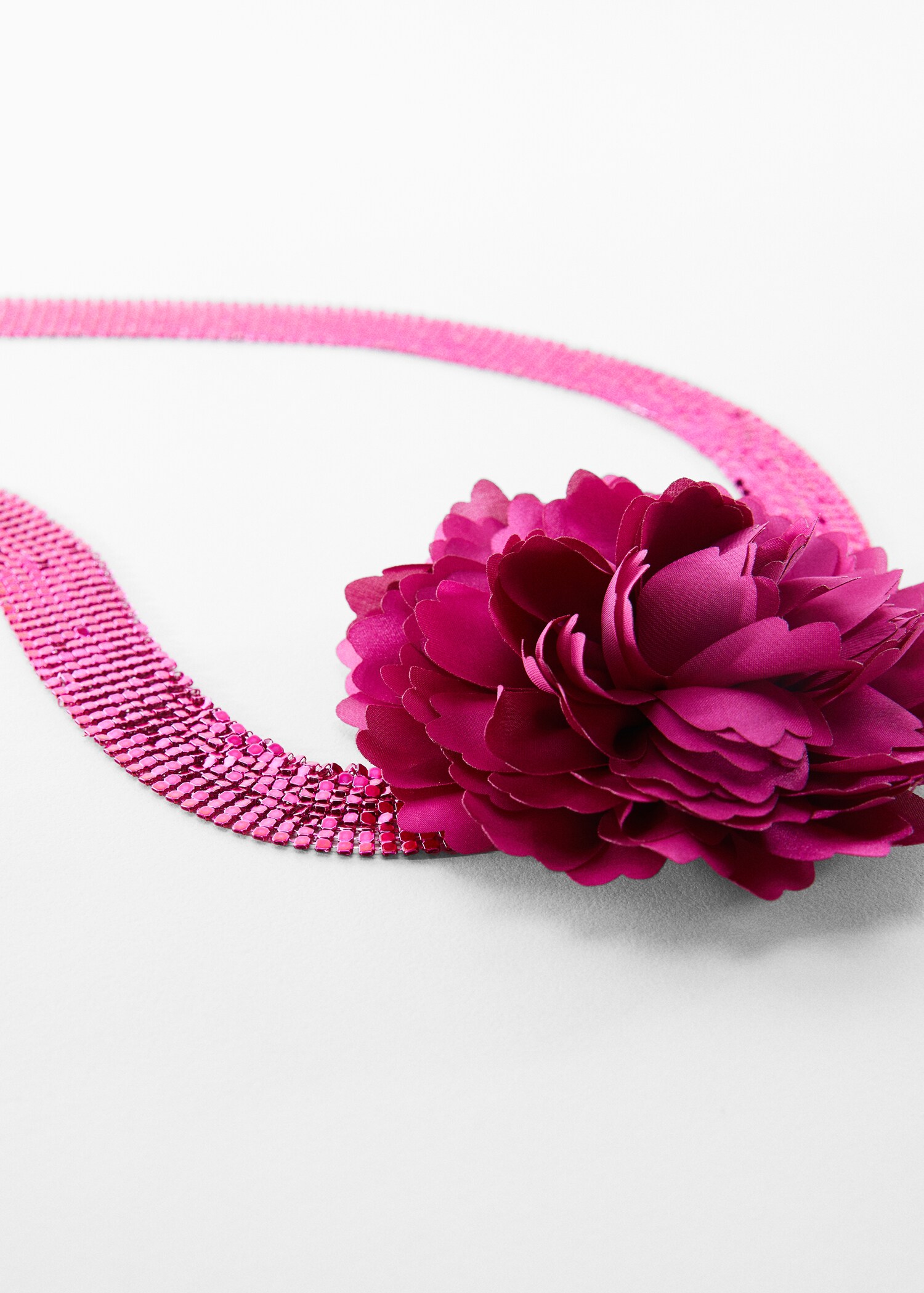Collier fleur double tour - Détail de l'article 1