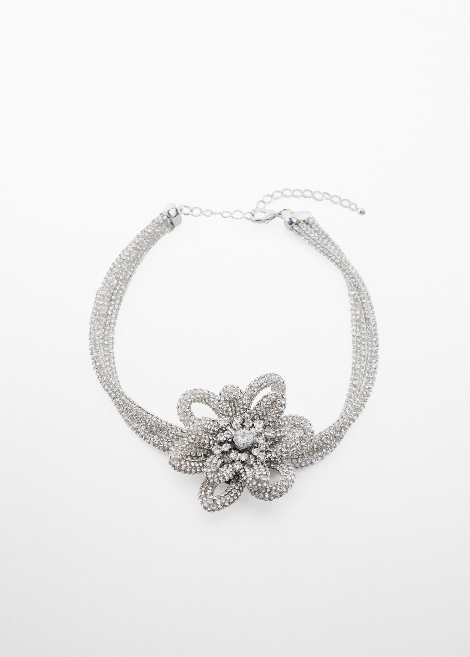 Collar cristales flor - Artículo sin modelo