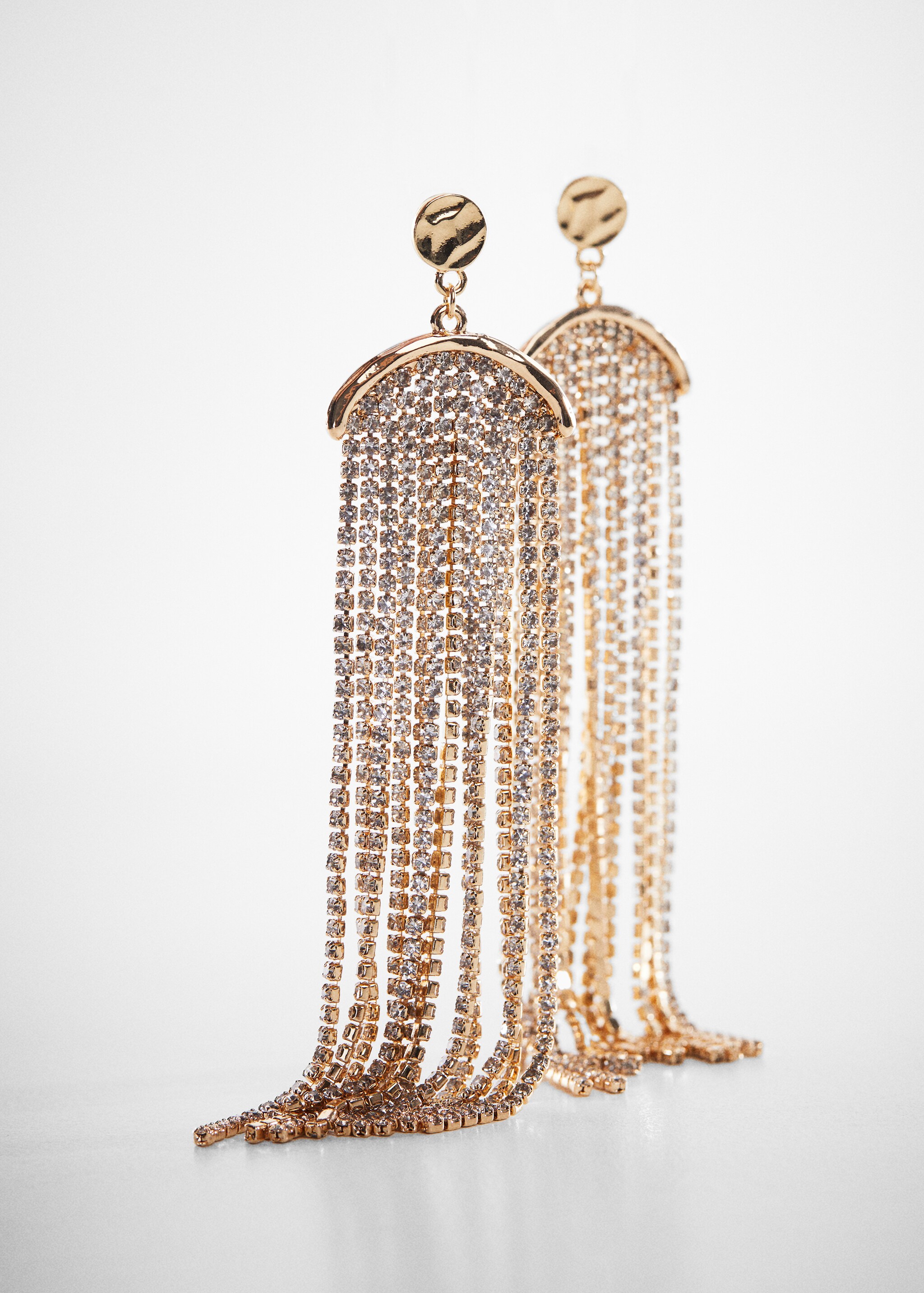 Crystal waterfall earrings - Details of the article 5