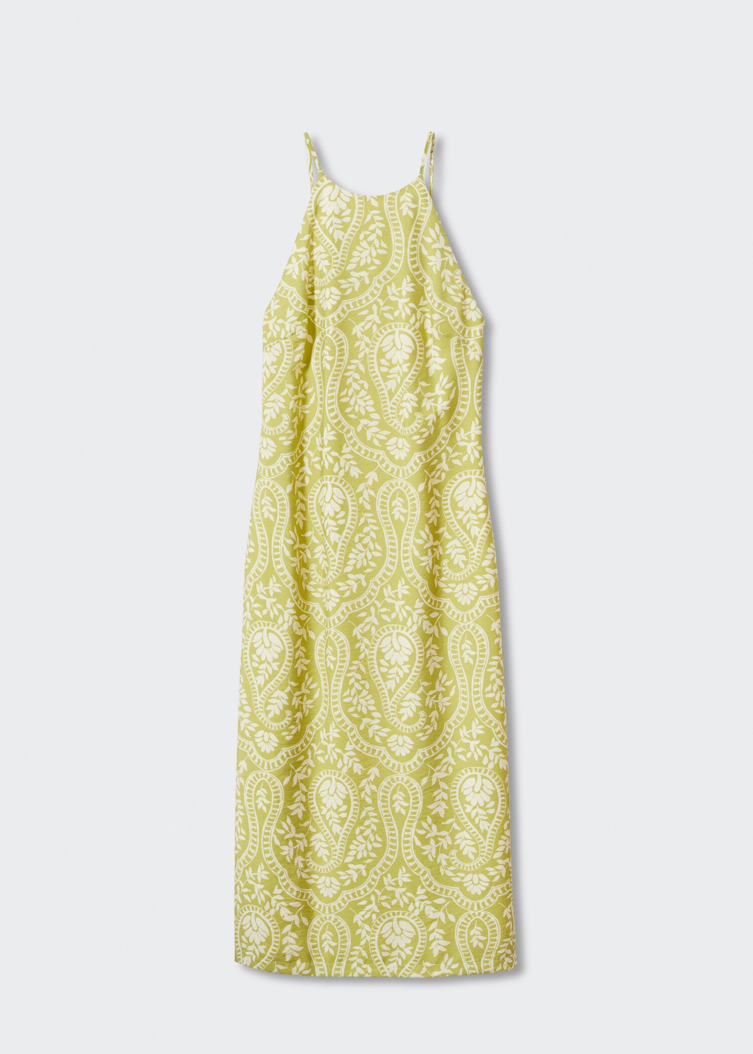 Printed halter gown - Article without model