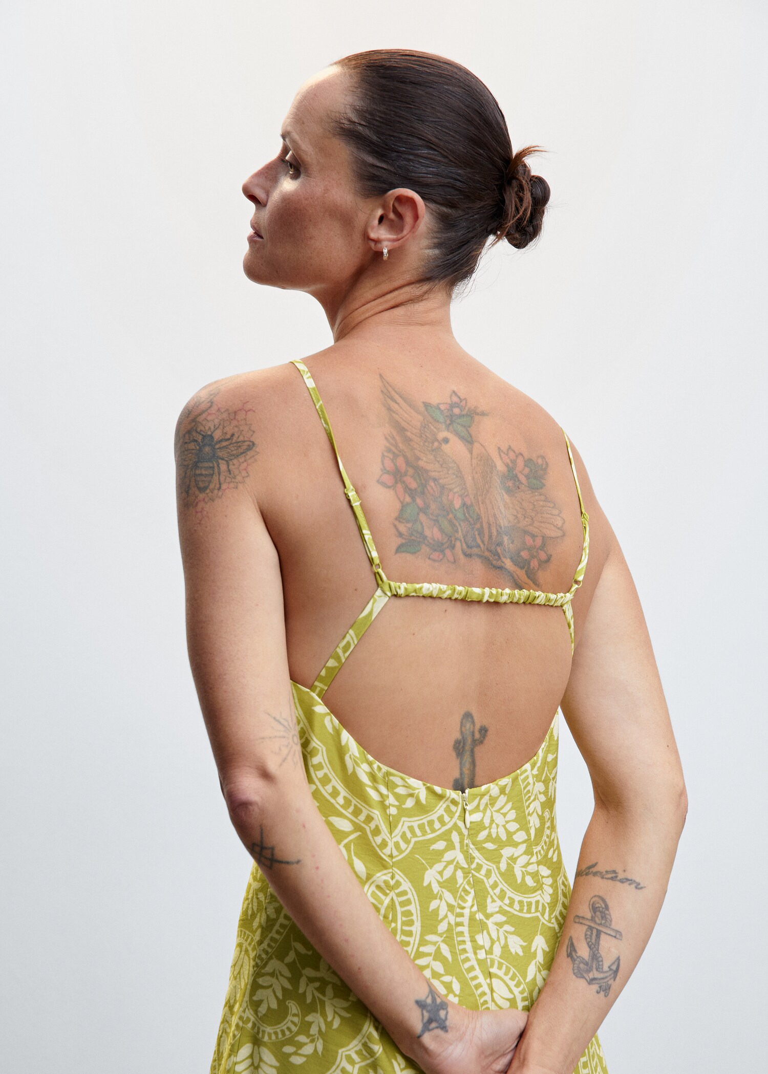 Printed halter gown - Details of the article 6