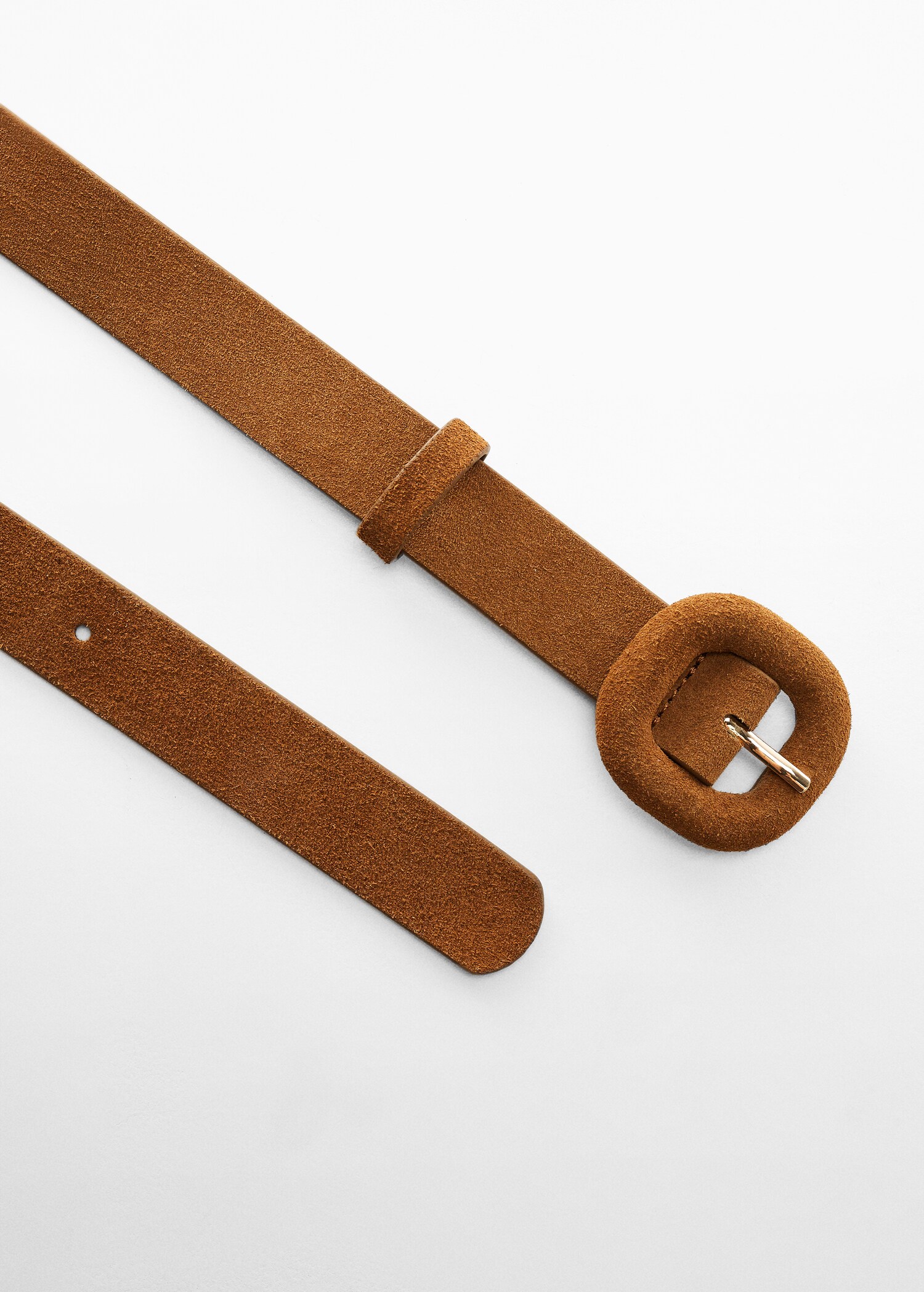 Leather belt with square buckle  - Details of the article 3