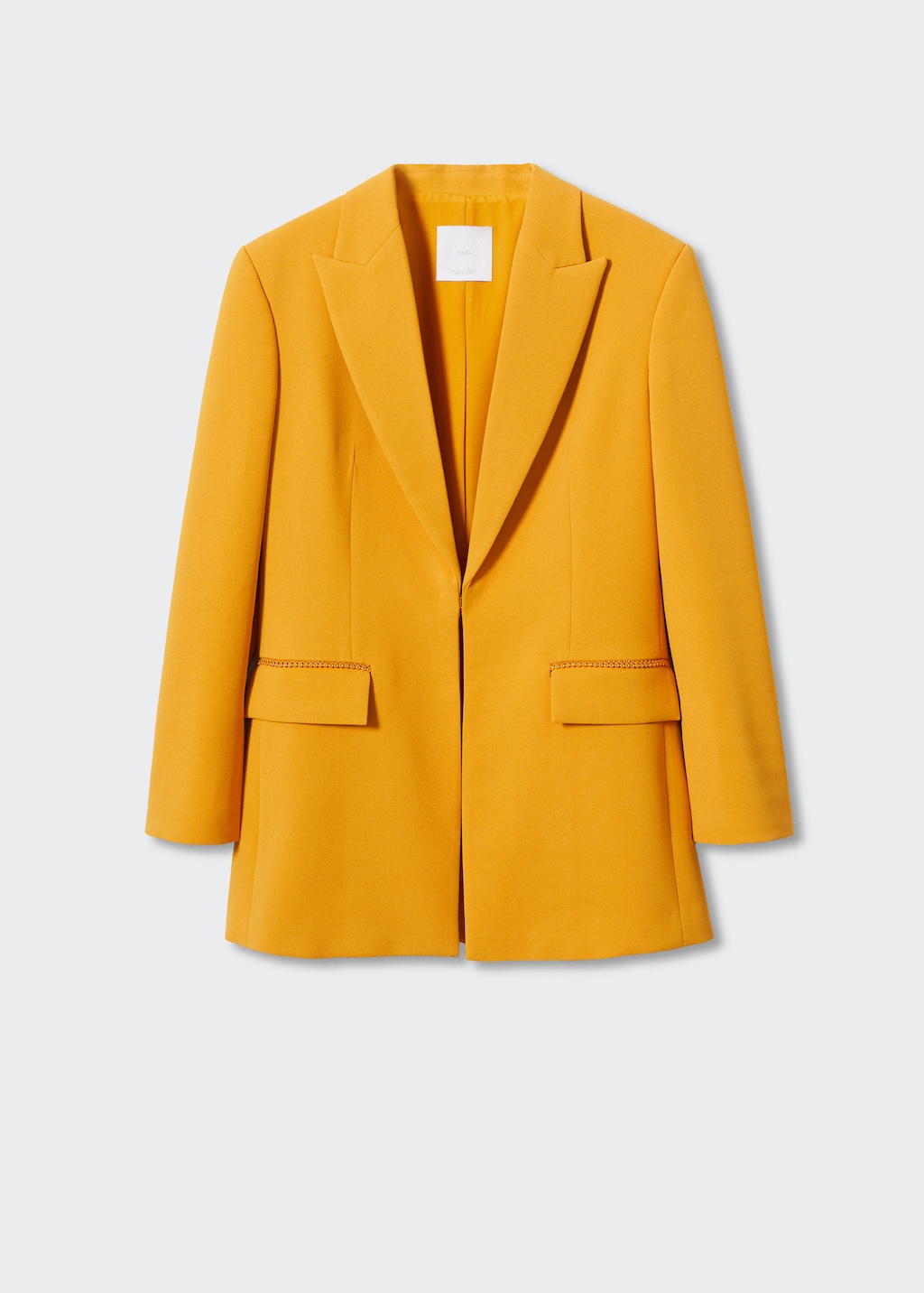 Jacket with embroidery detail Women MANGO Kosovo