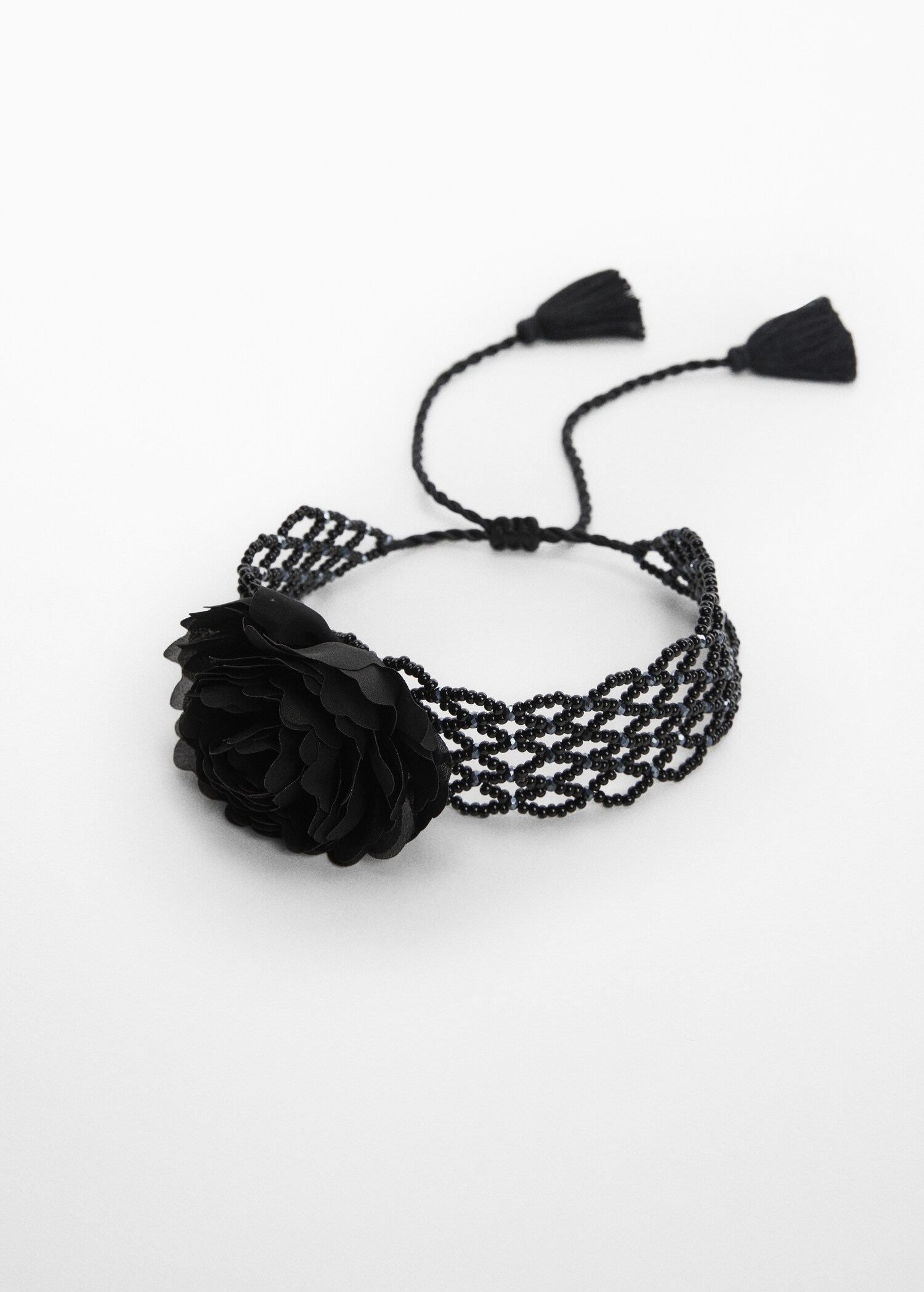 Ras-de-cou fleur tissu - Article sans modèle