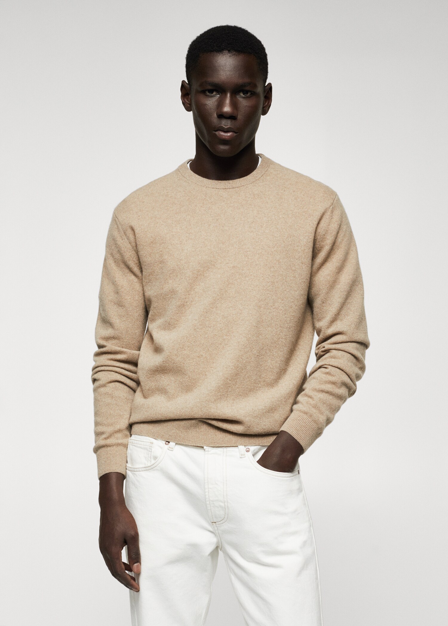 Pull-over cachemire - Plan moyen