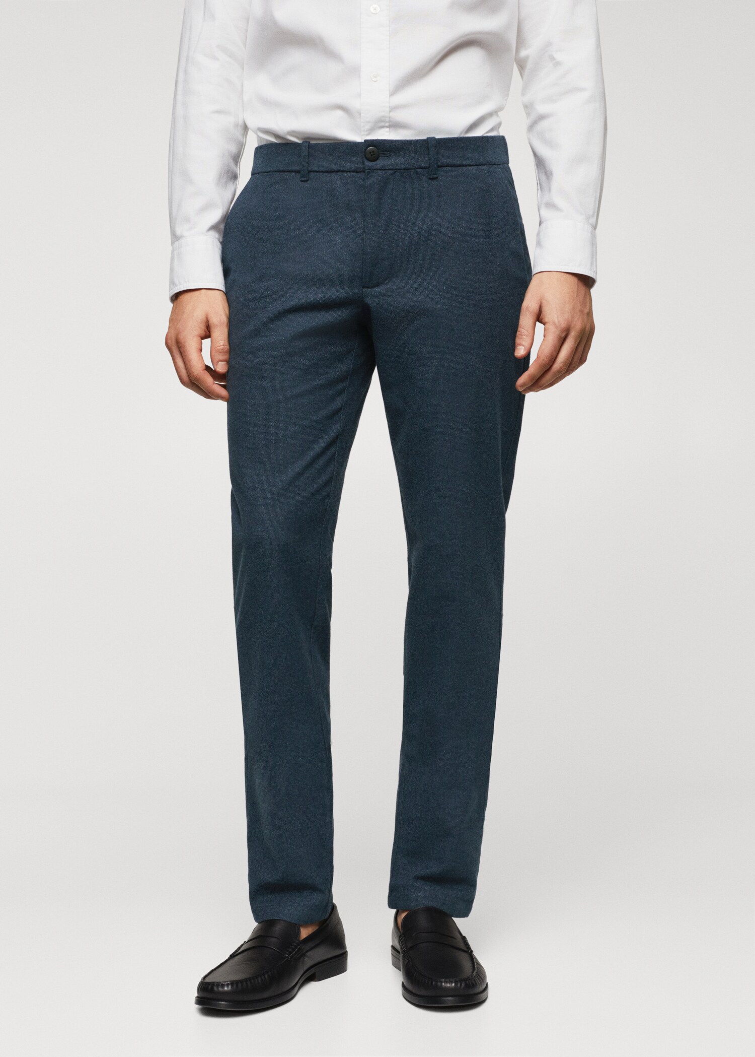Pantalon slim fit coton - Plan moyen