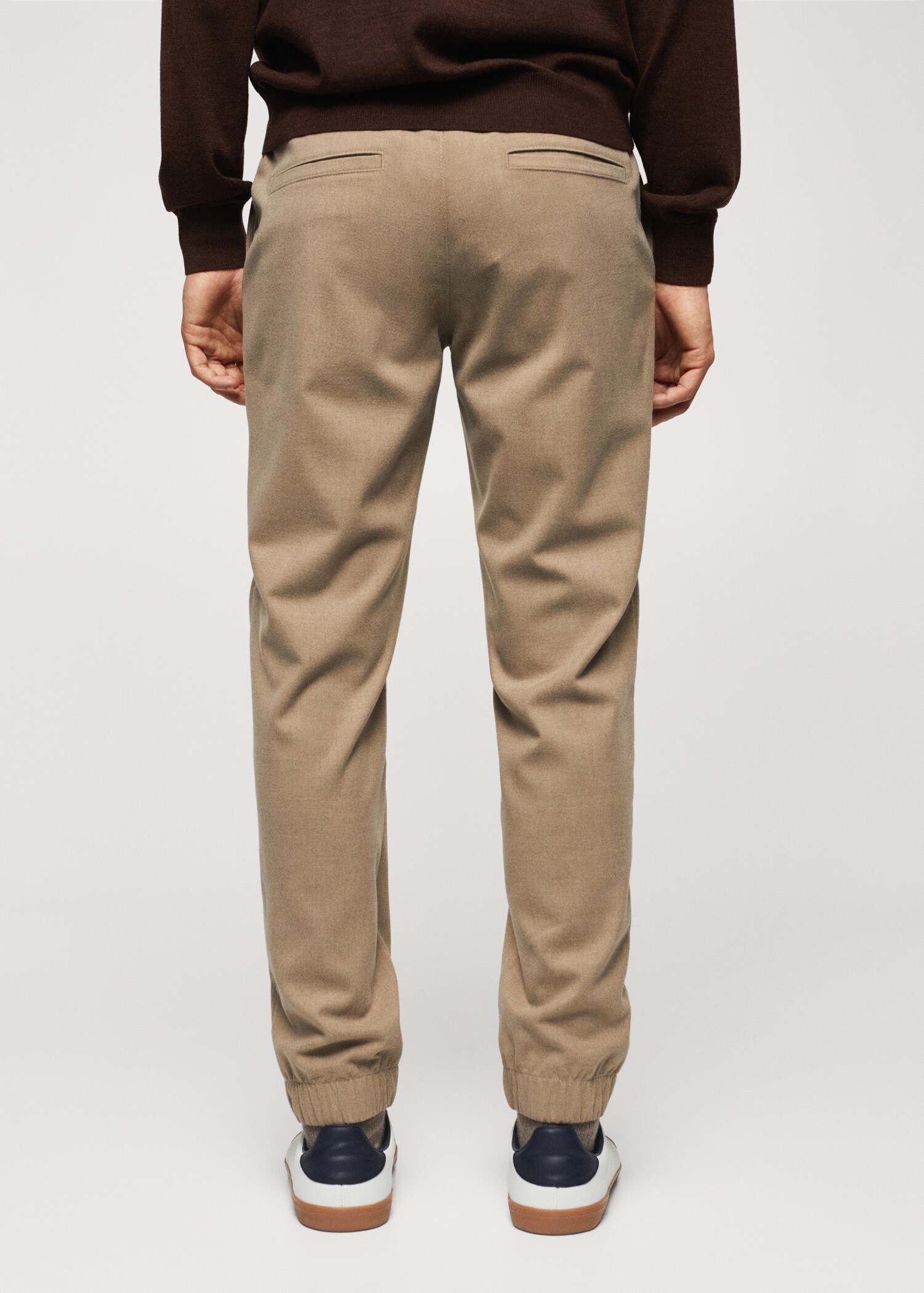 Twill joggers - Reverse of the article
