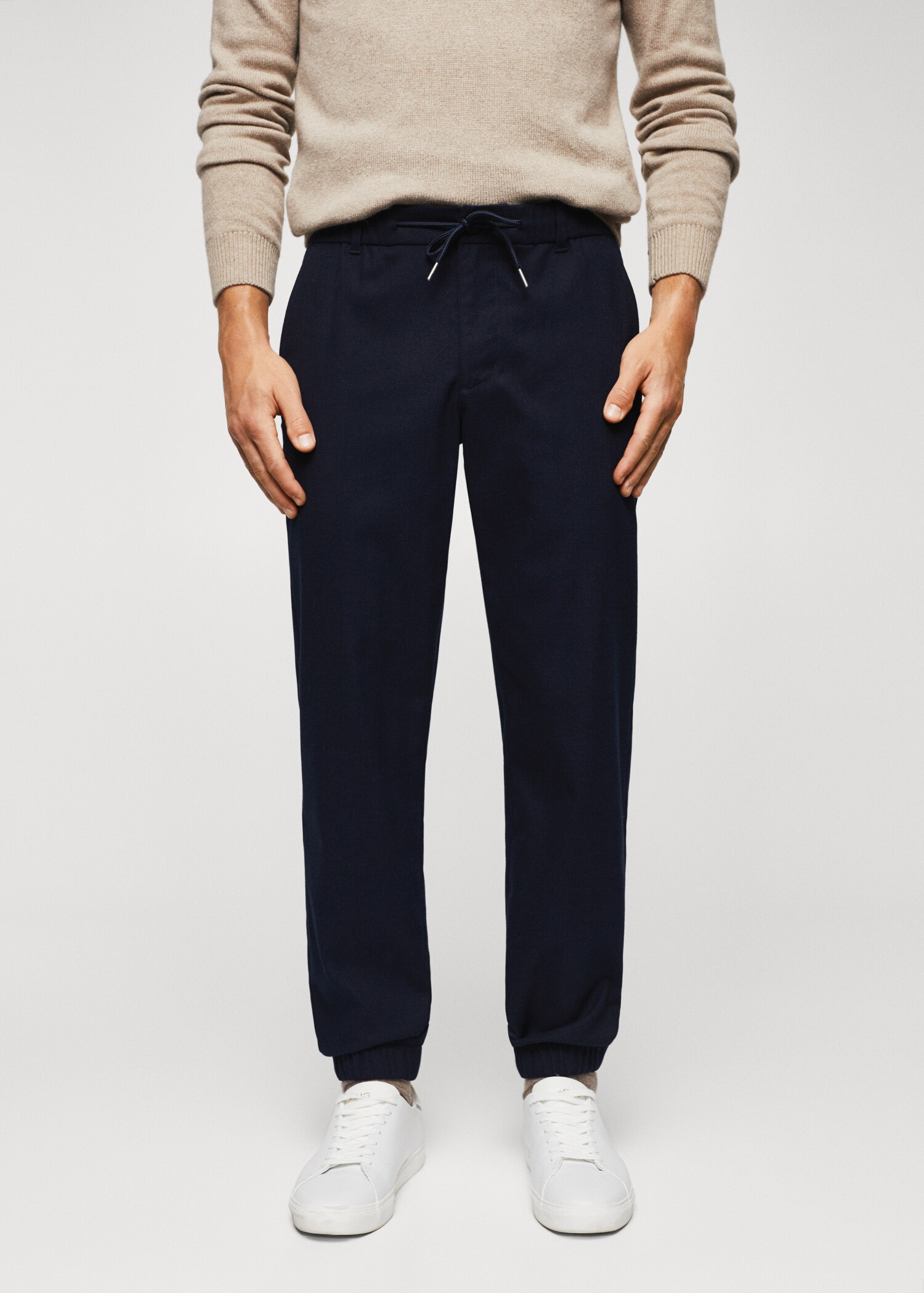 Twill joggers - Medium plane