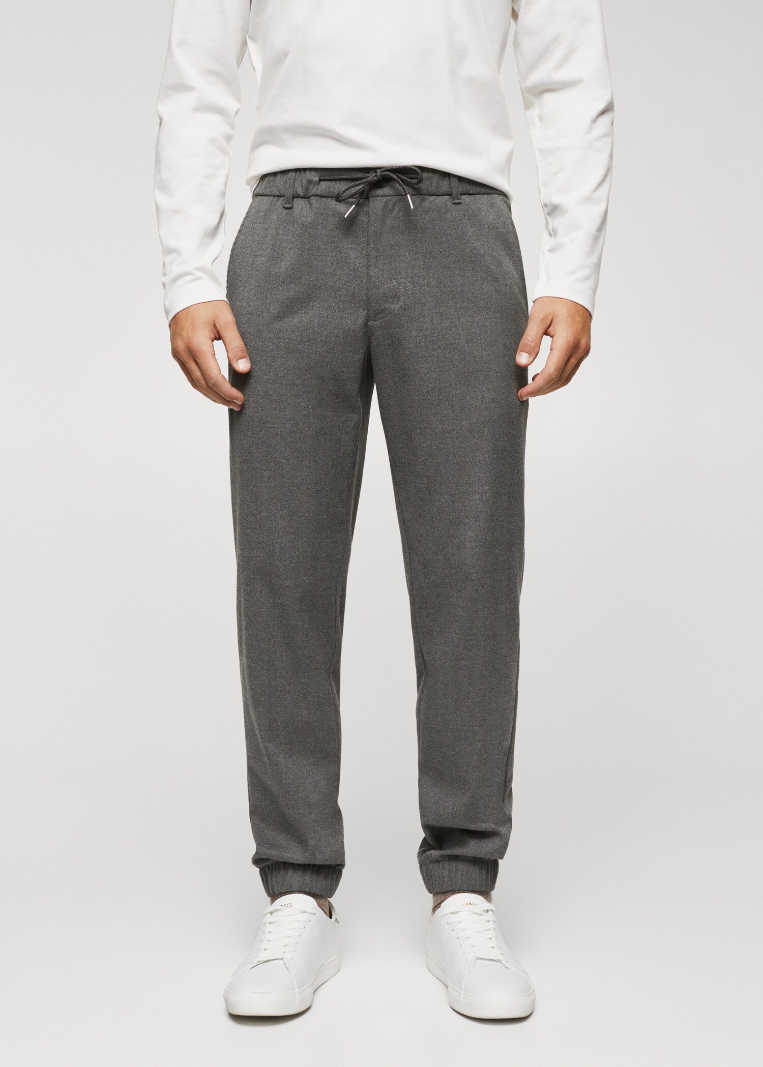 Twill joggers - Medium plane