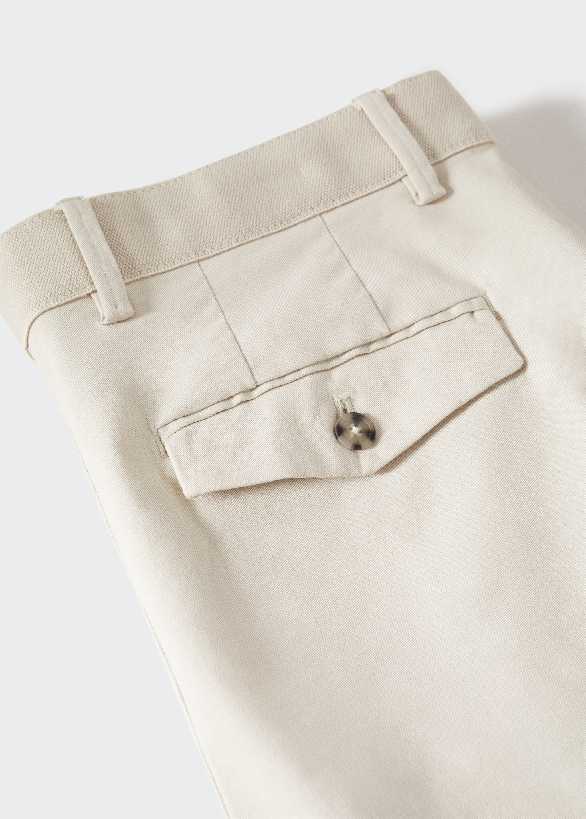 Pantalon coton tapered crop - Détail de l'article 8
