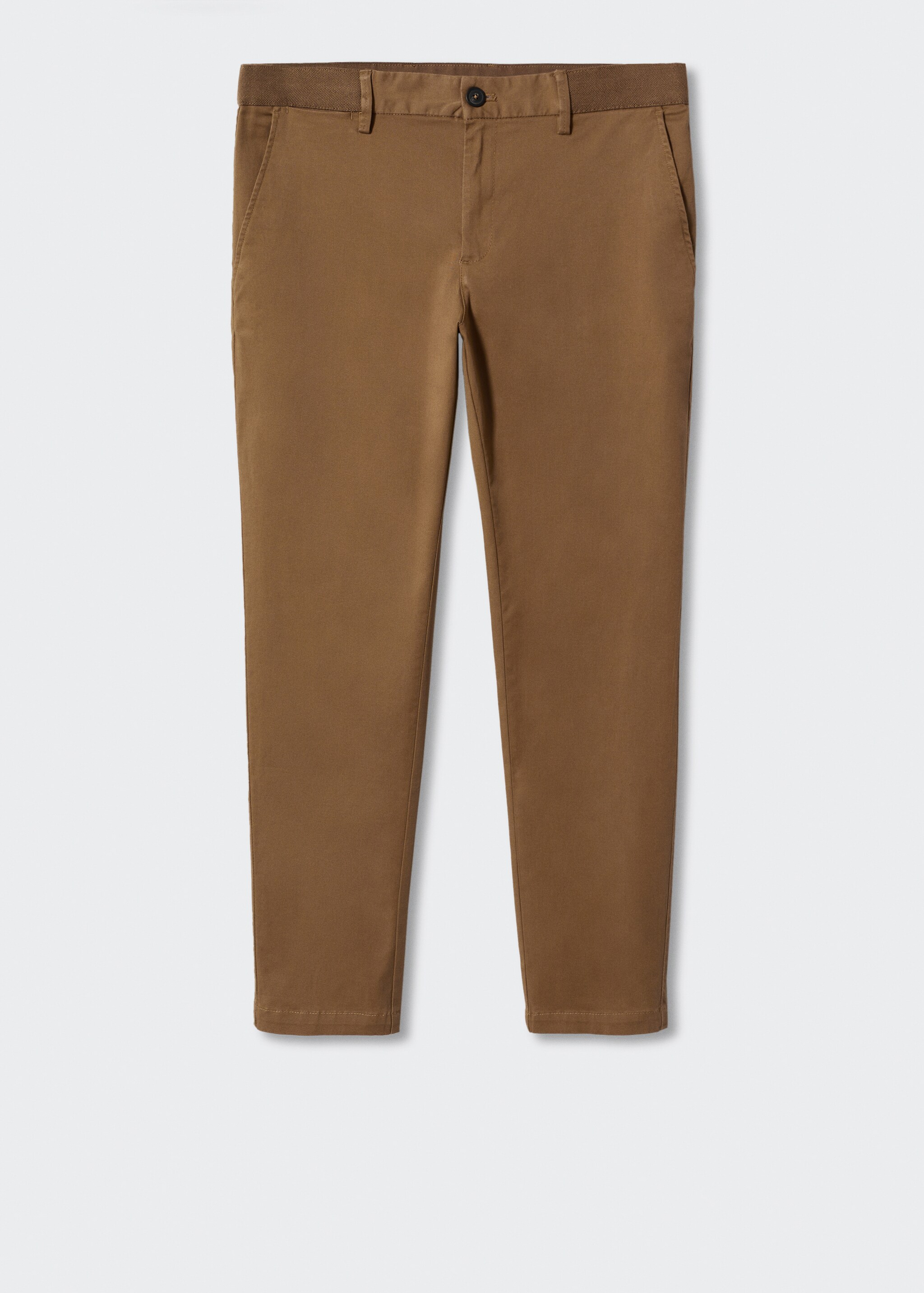 Cotton tapered crop pants - Article without model