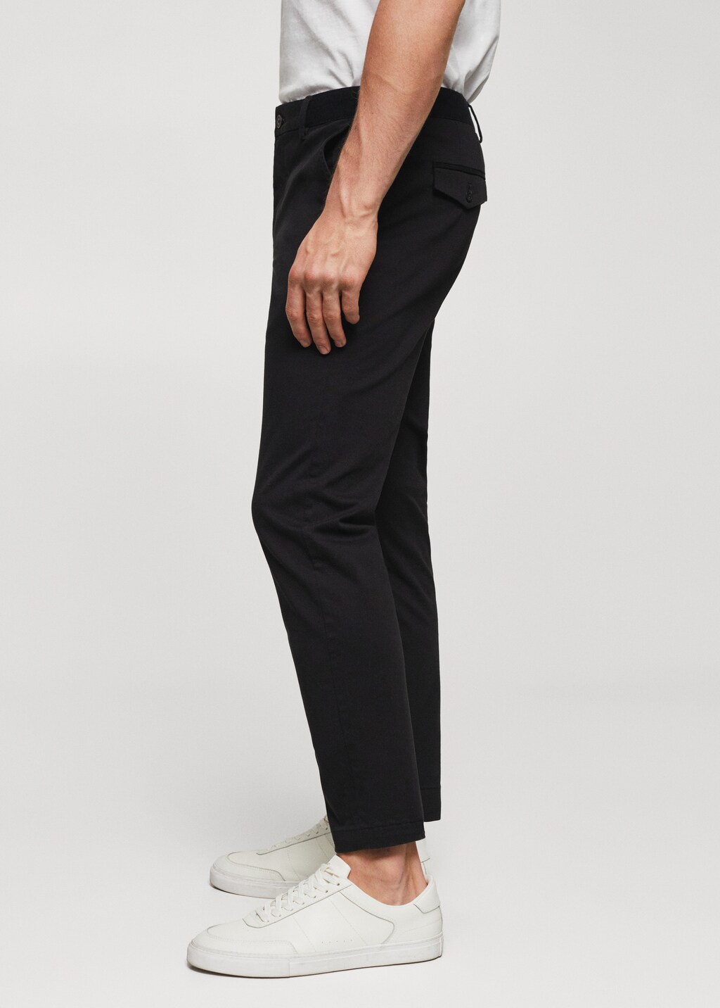 Cropped tapered pants mens best sale