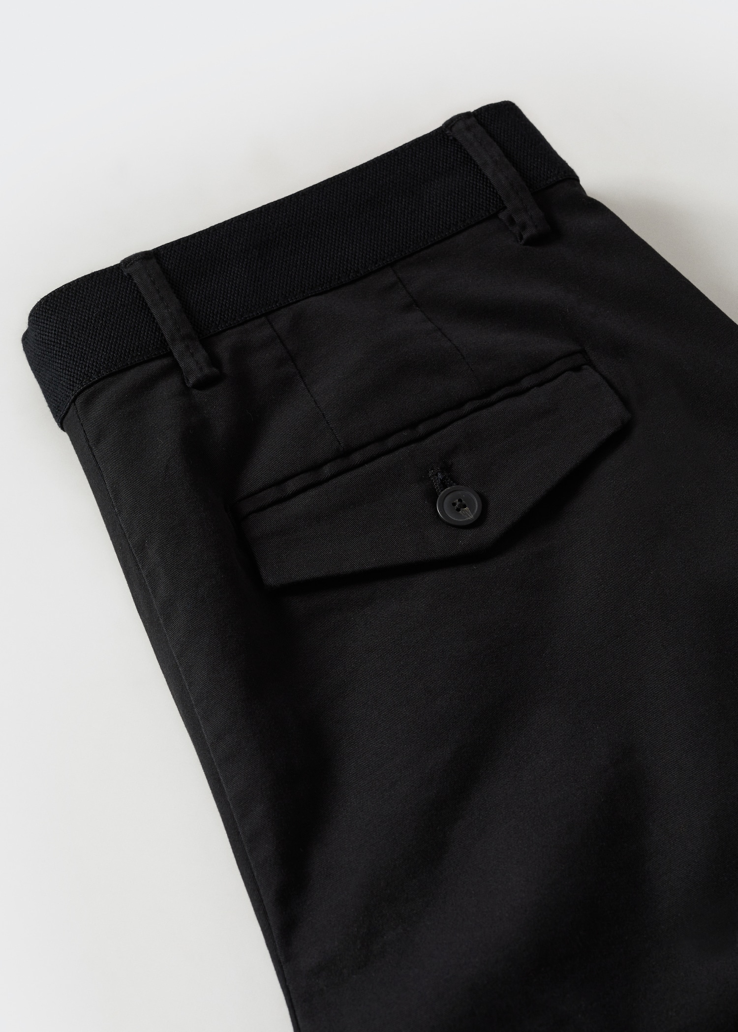 Tapered Crop-Baumwollhose - Detail des Artikels 8