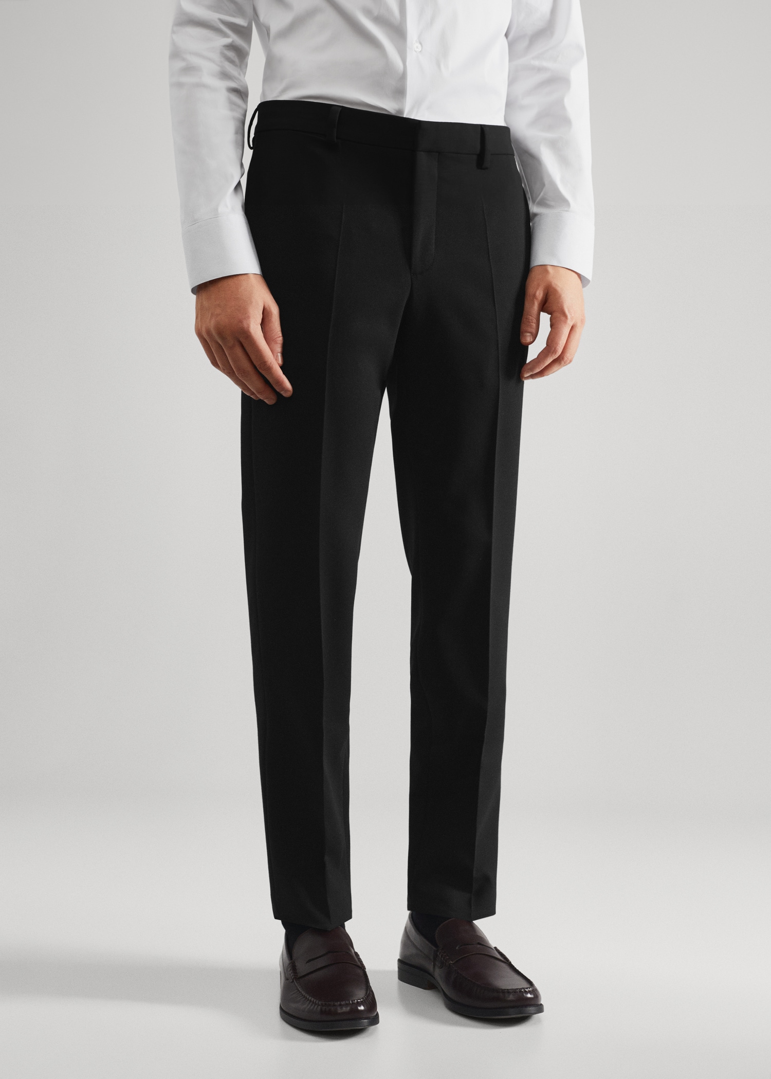 Super slim fit suit trousers Men MANGO Georgia