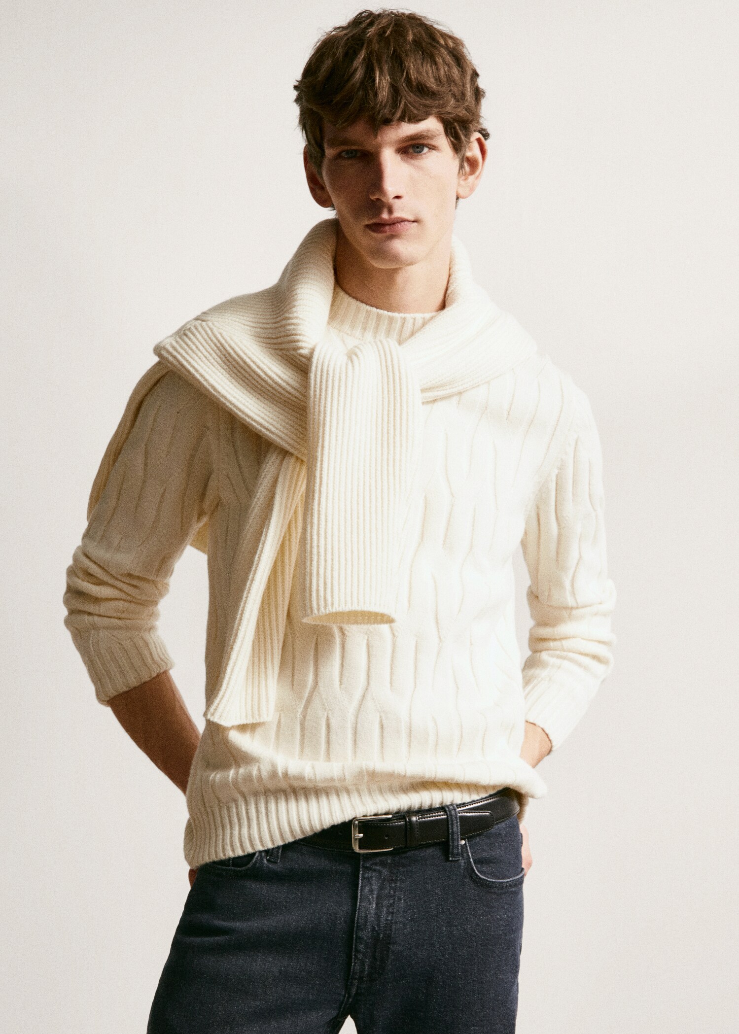 Knitted braided sweater - Rincian barang 5