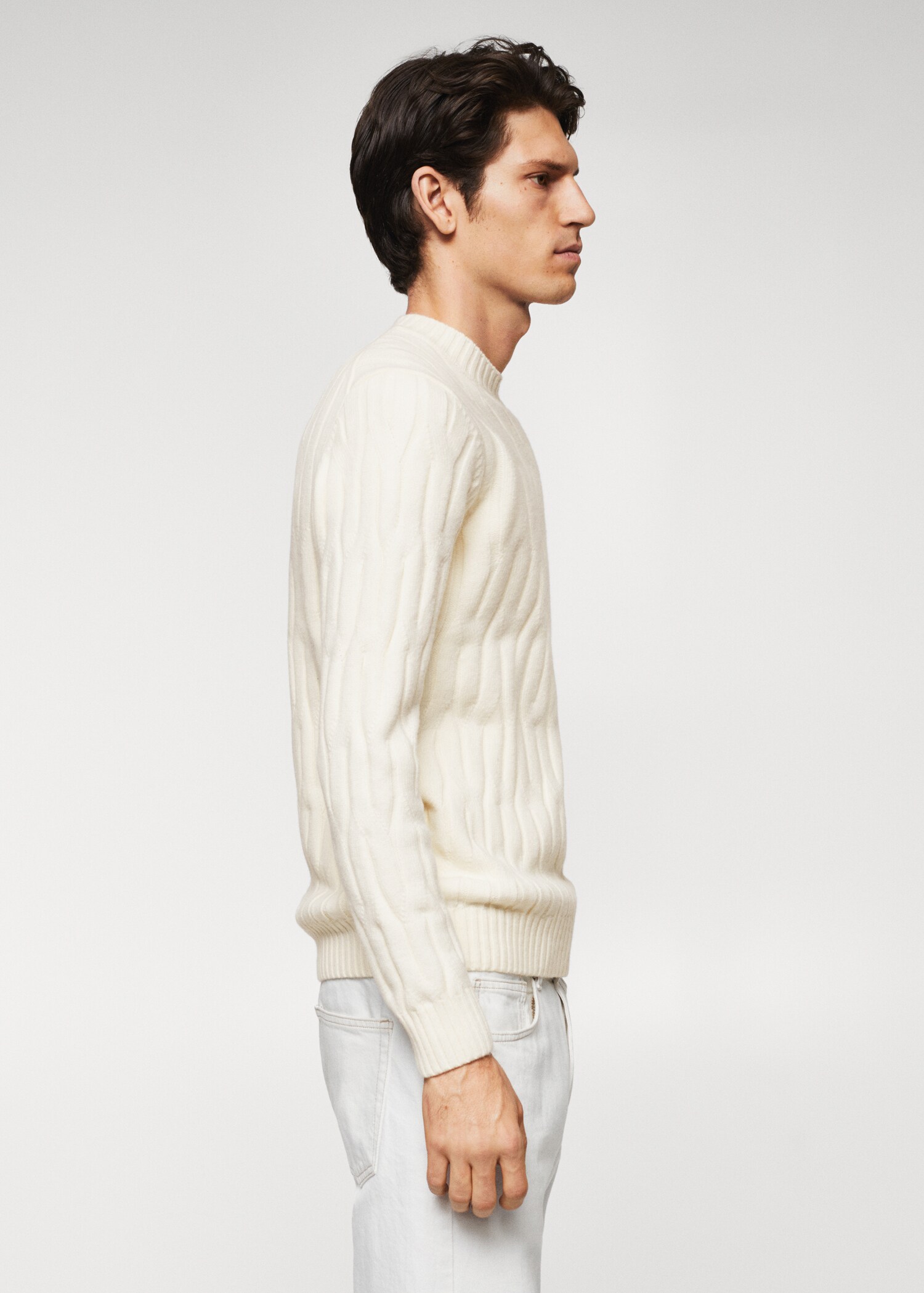 Knitted braided sweater - Rincian barang 6