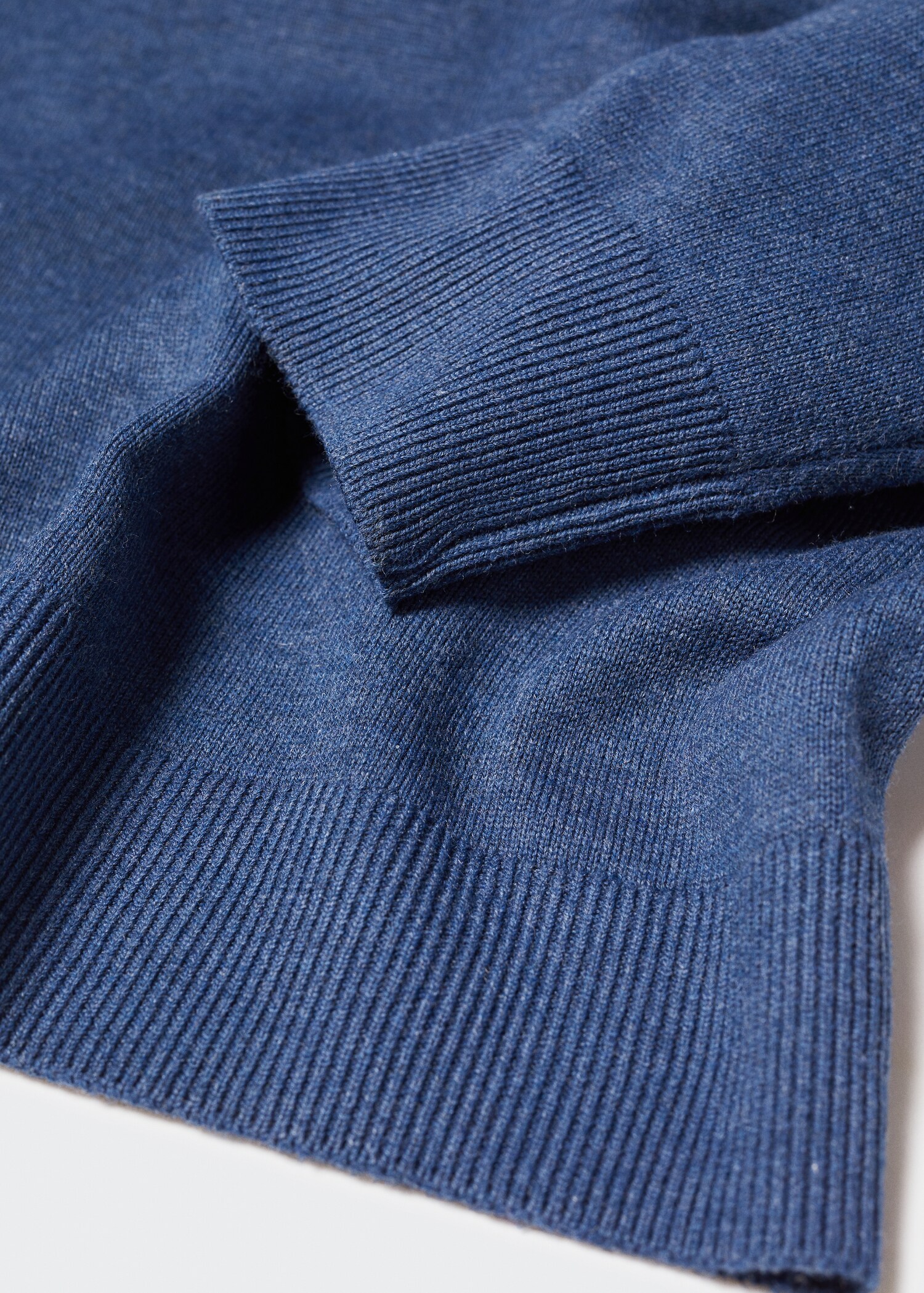 Zip cotton sweater - Details of the article 8