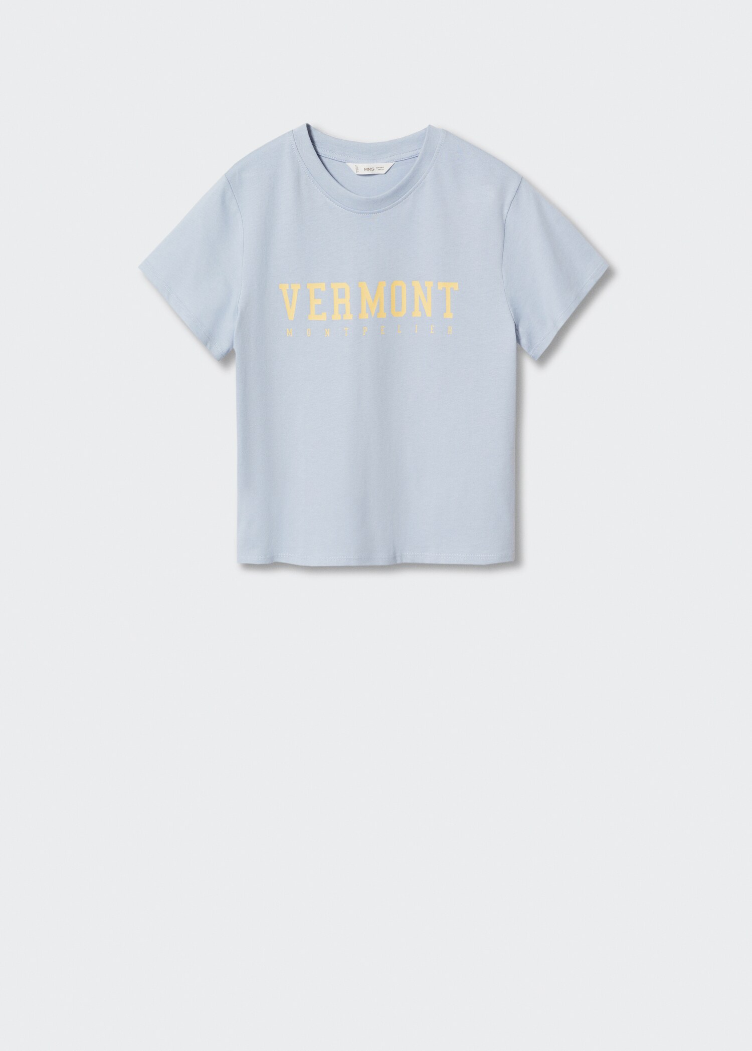 Oversized message t-shirt - Article without model