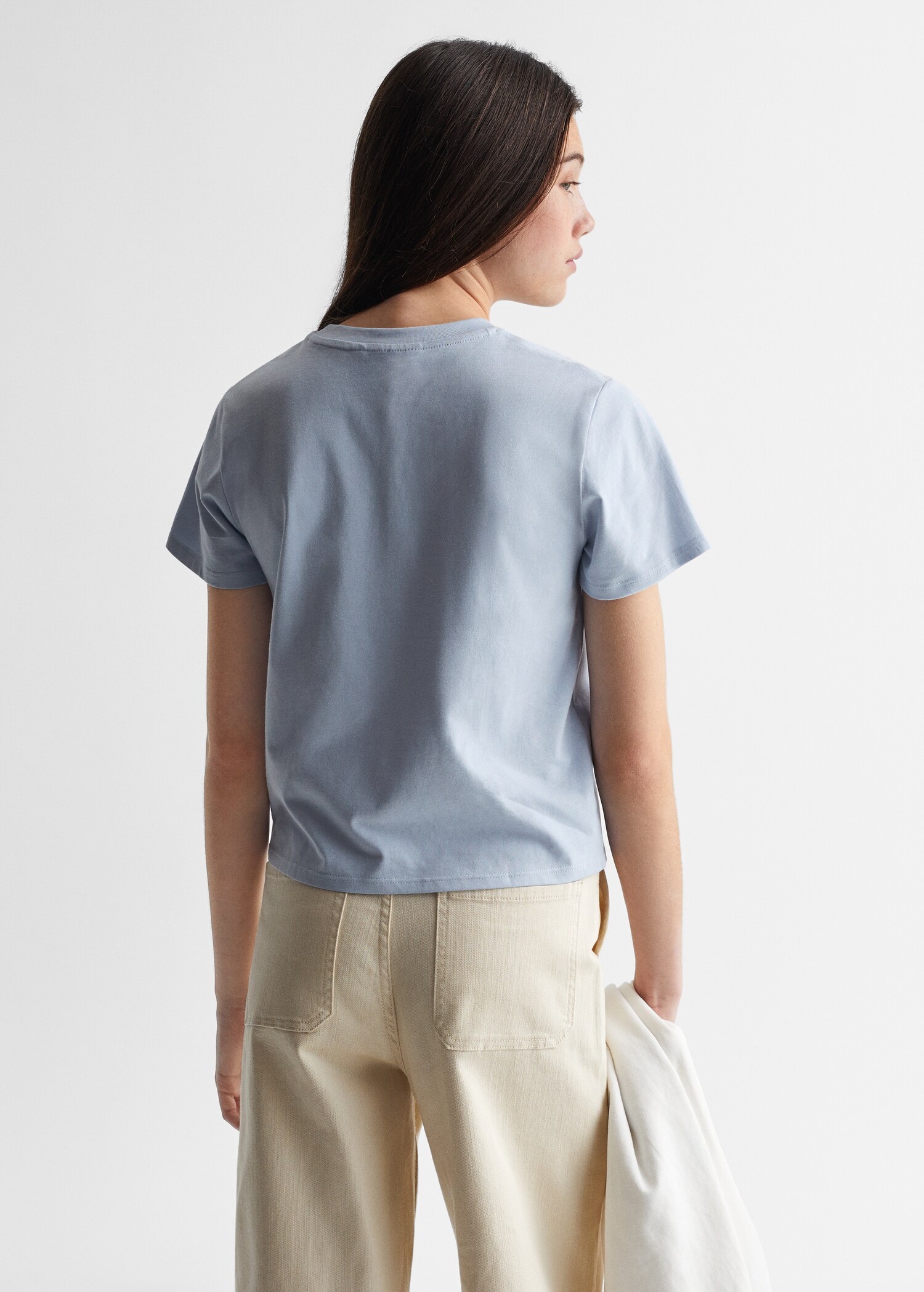 Oversized message t-shirt - Reverse of the article