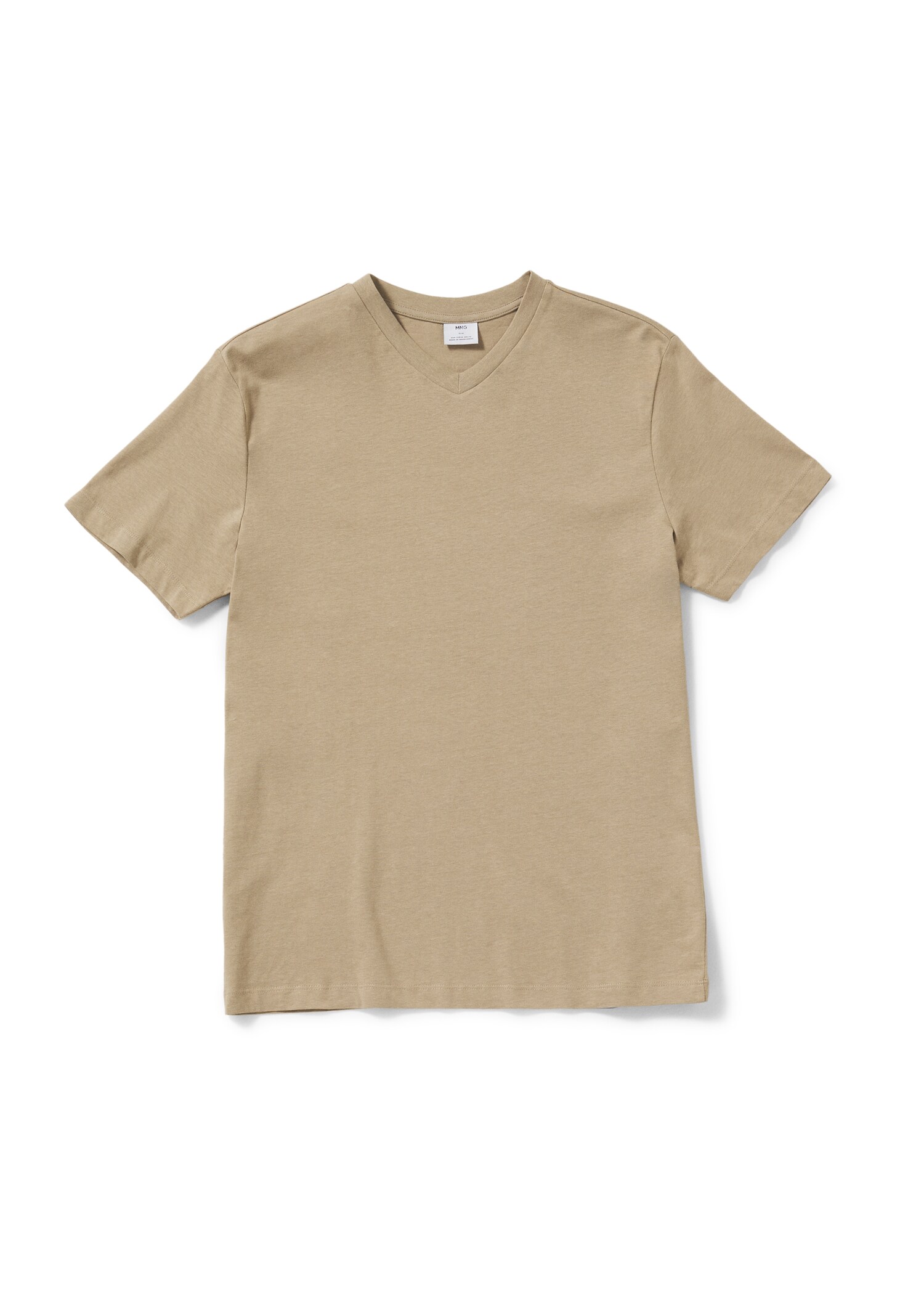 Basic pique-neck lightweight t-shirt - Details of the article 9