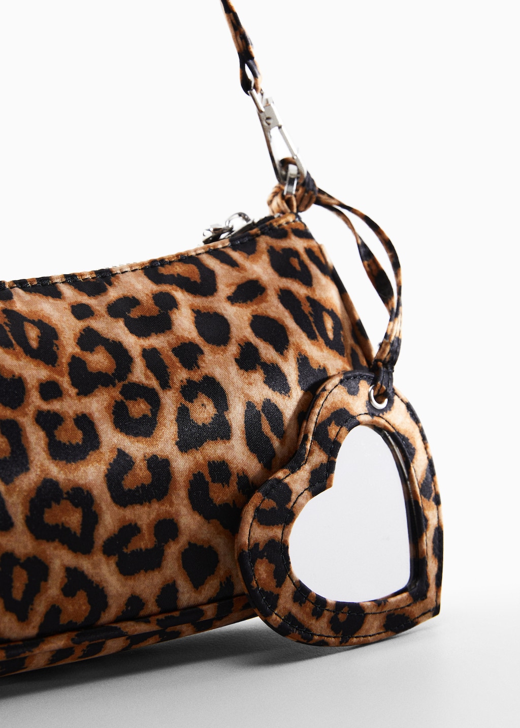 Mango leopard print bag sale