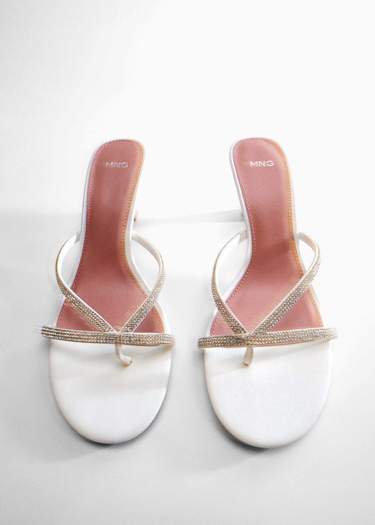 Heeled sandal with strass strap - Details of the article 5