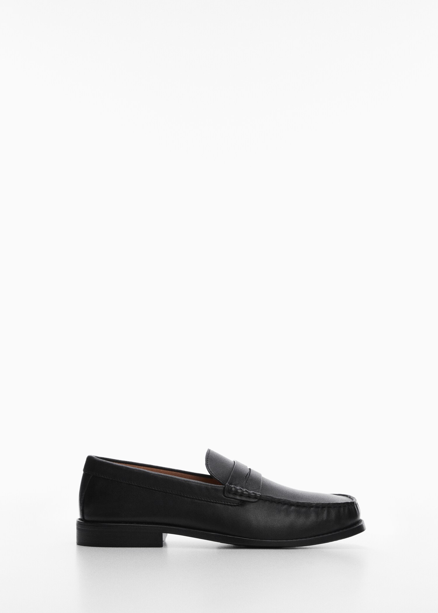 Leather penny loafers - Article without model