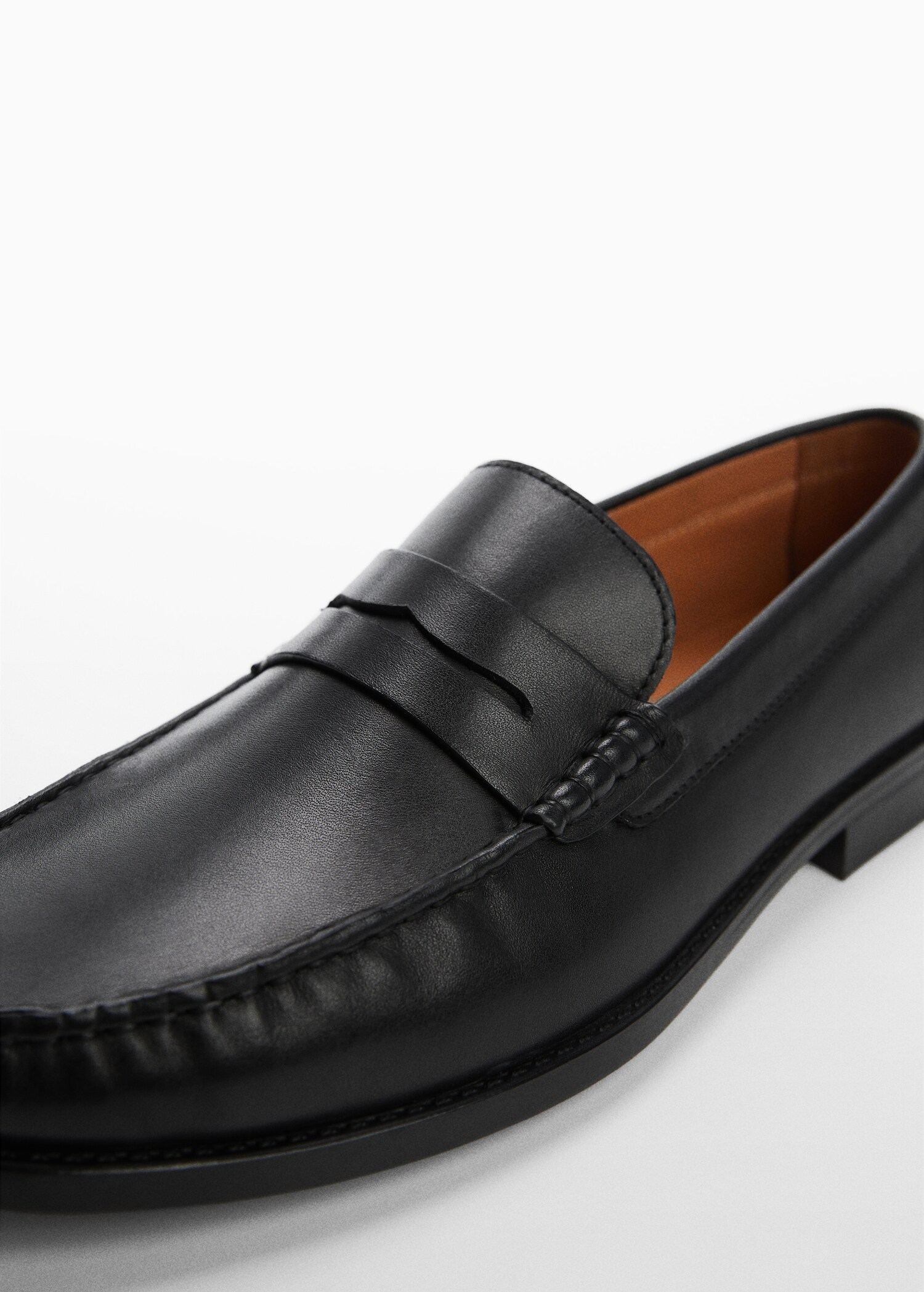 Leather penny loafers - Details of the article 1
