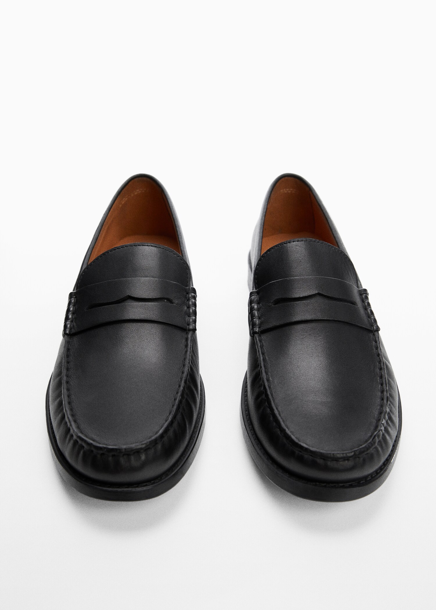 Leather penny loafers - Details of the article 2