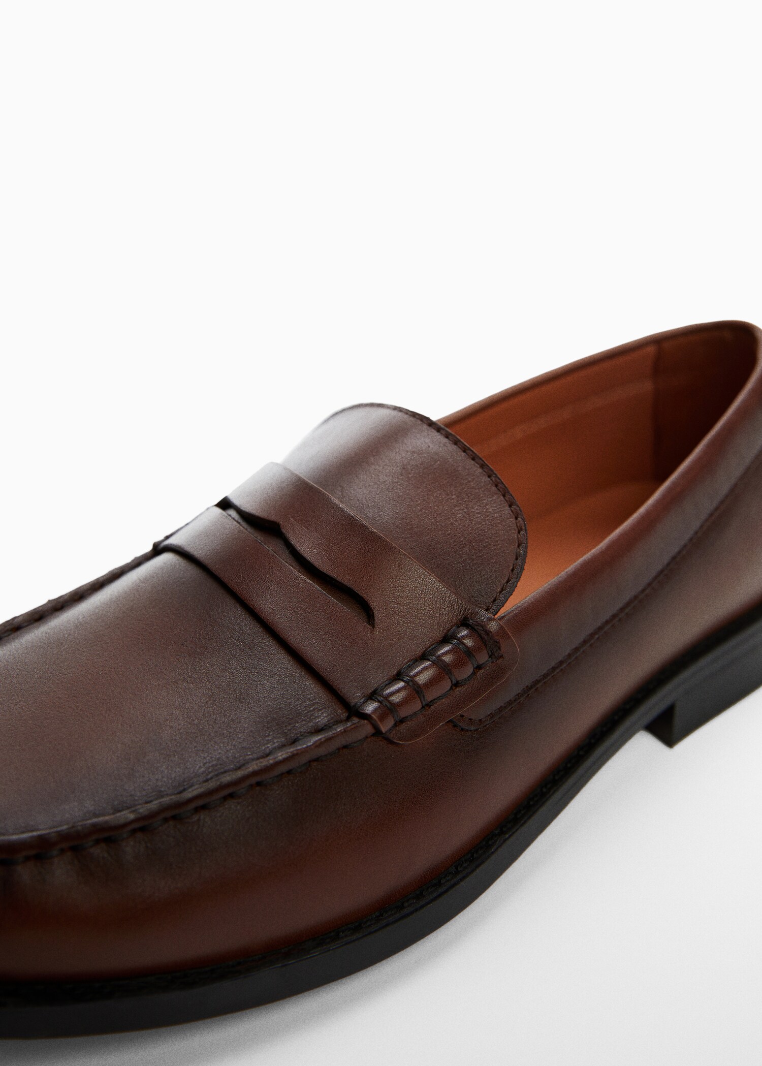 Leather penny loafers - Details of the article 1