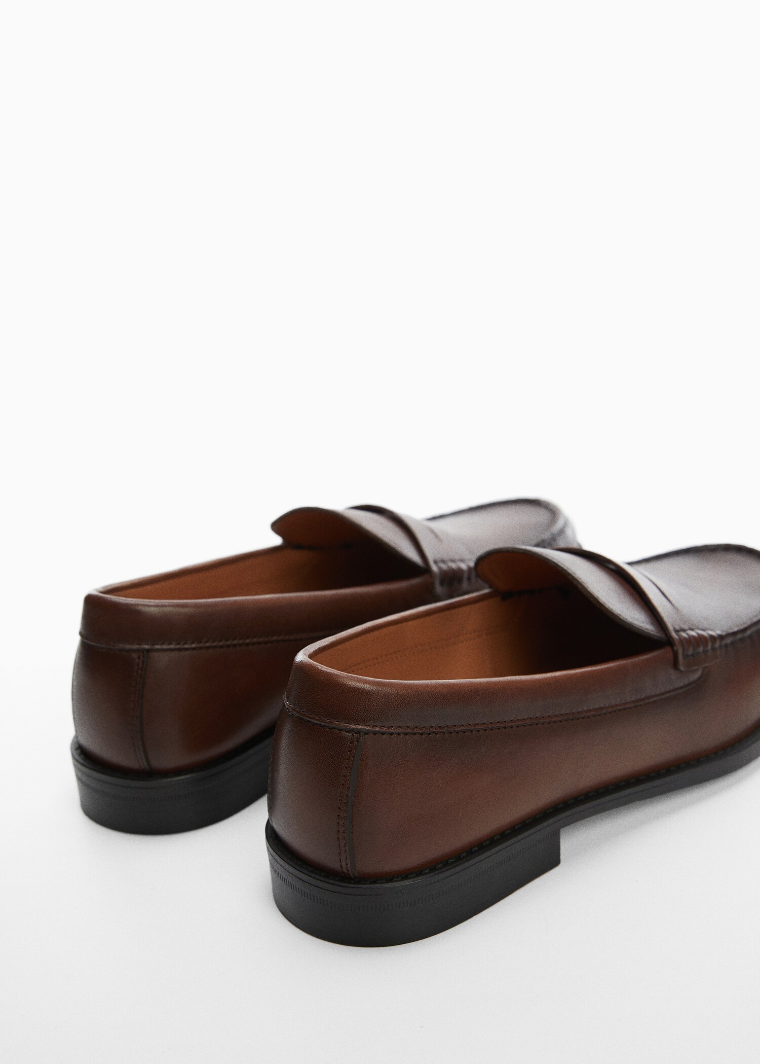 Leather penny loafers - Details of the article 3