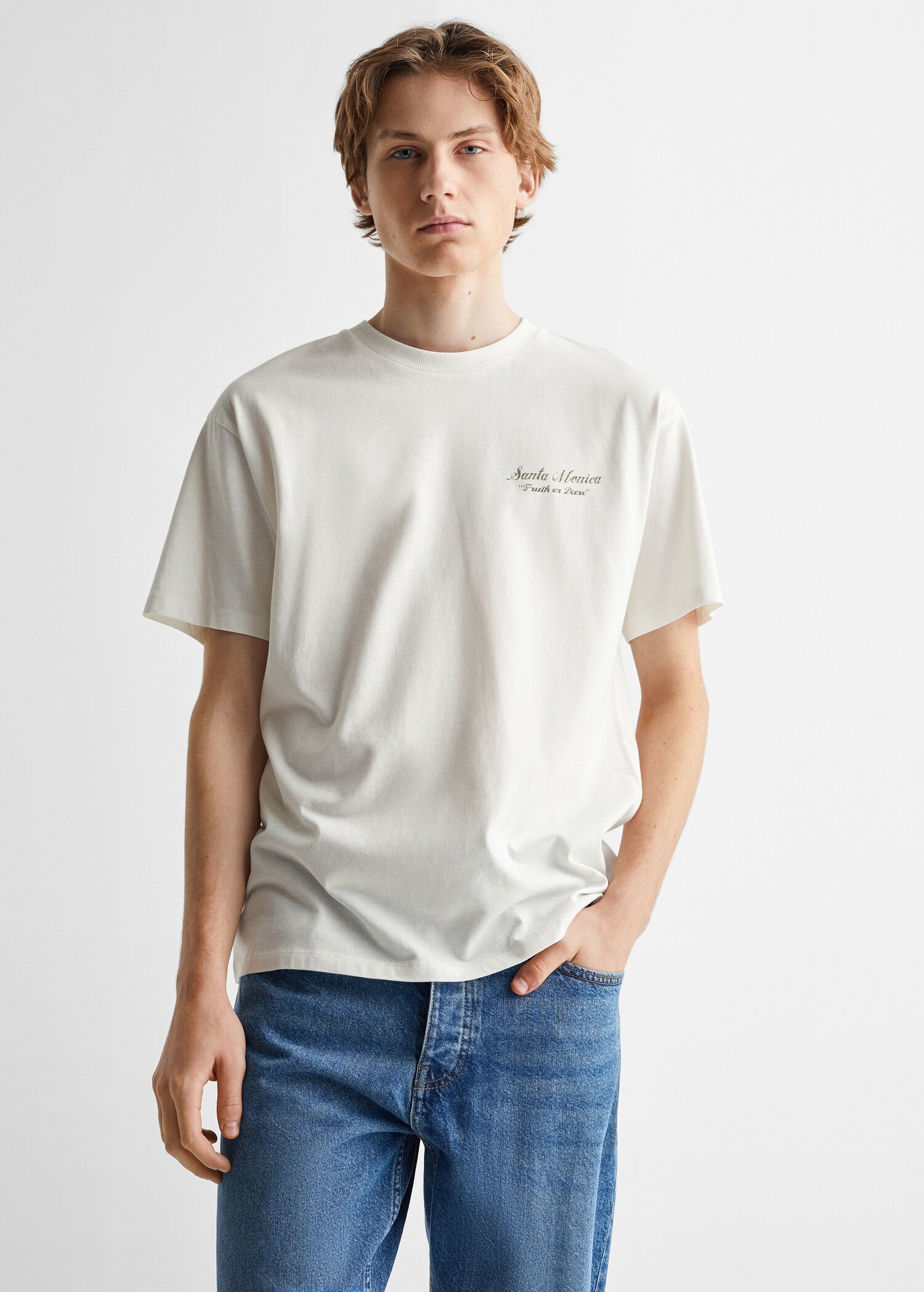 T-shirt 100 % coton  - Plan moyen