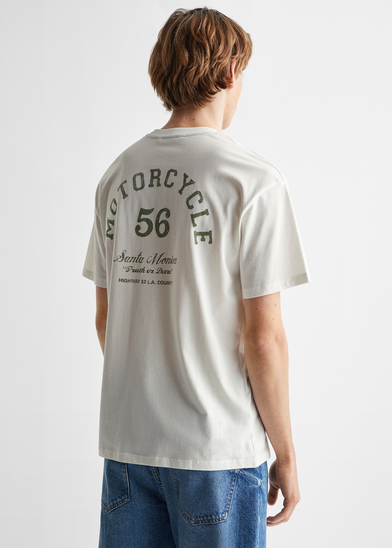 T-shirt 100 % coton  - Verso de l’article