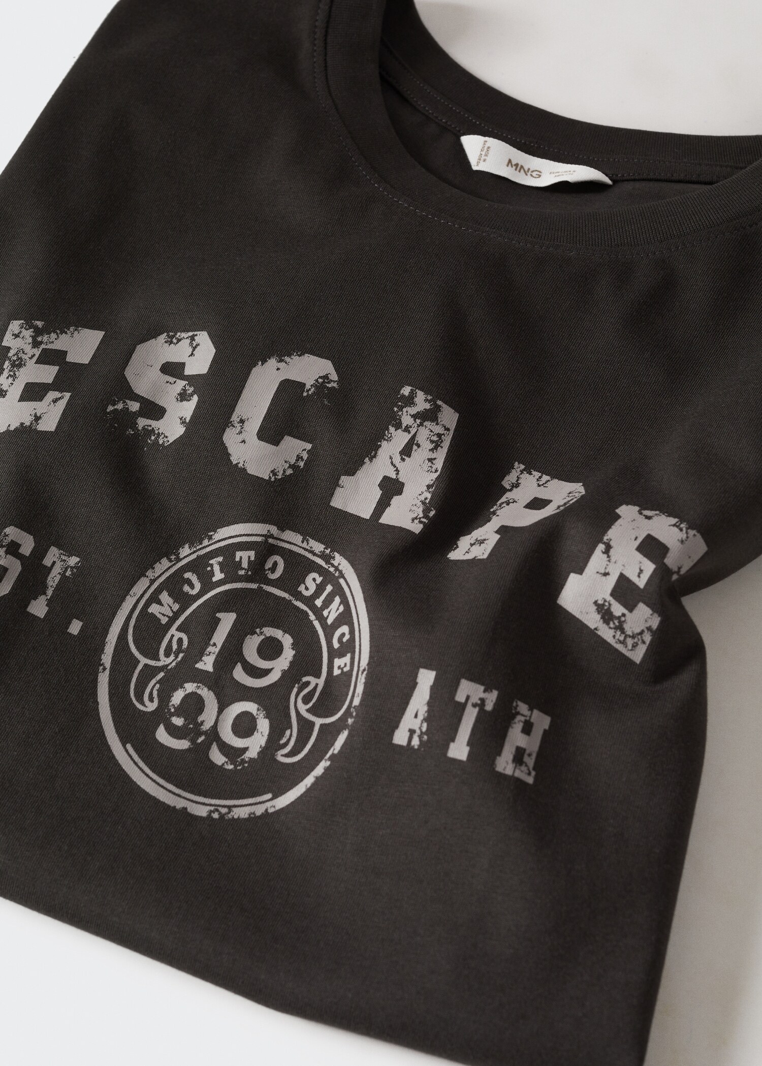 Tricou din bumbac cu mânecă scurtă - Detaliu al articolului 8