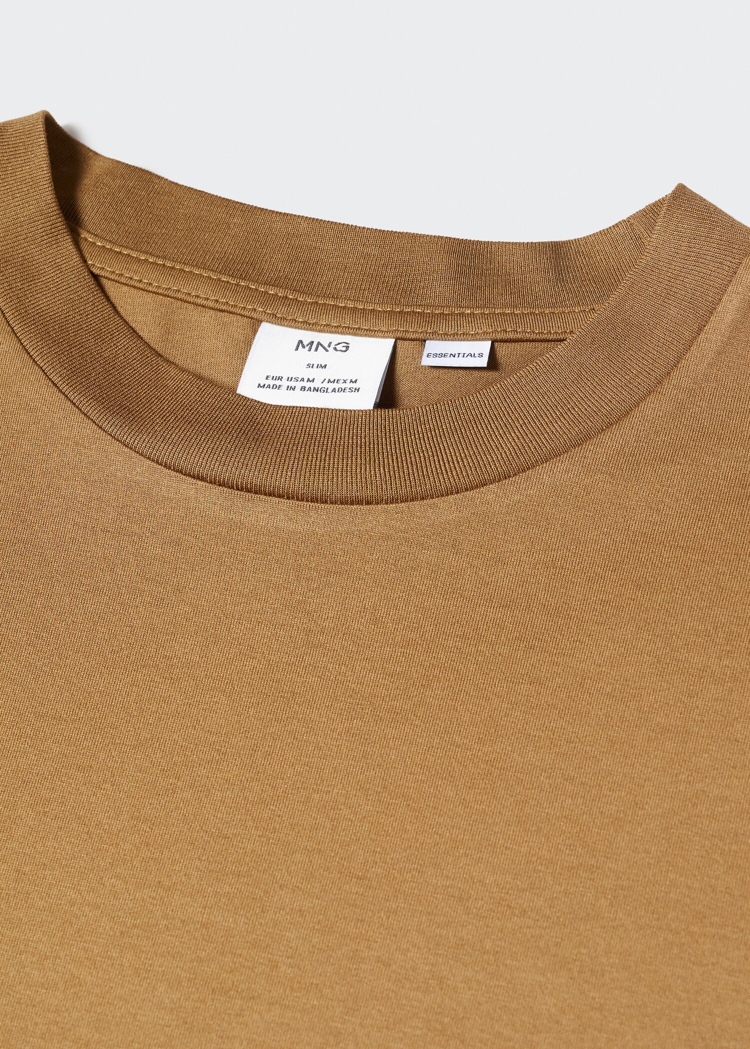 Basic gemerceriseerd lightweight T-shirt - Detail van het artikel 8