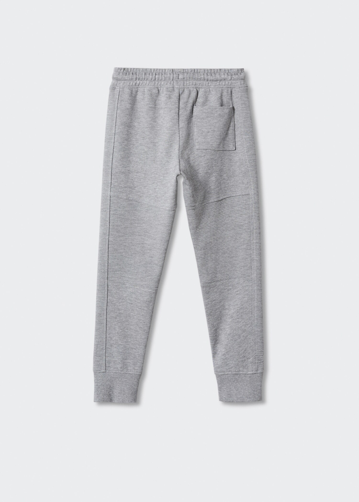 Textured jogger trousers - Reverse of the article