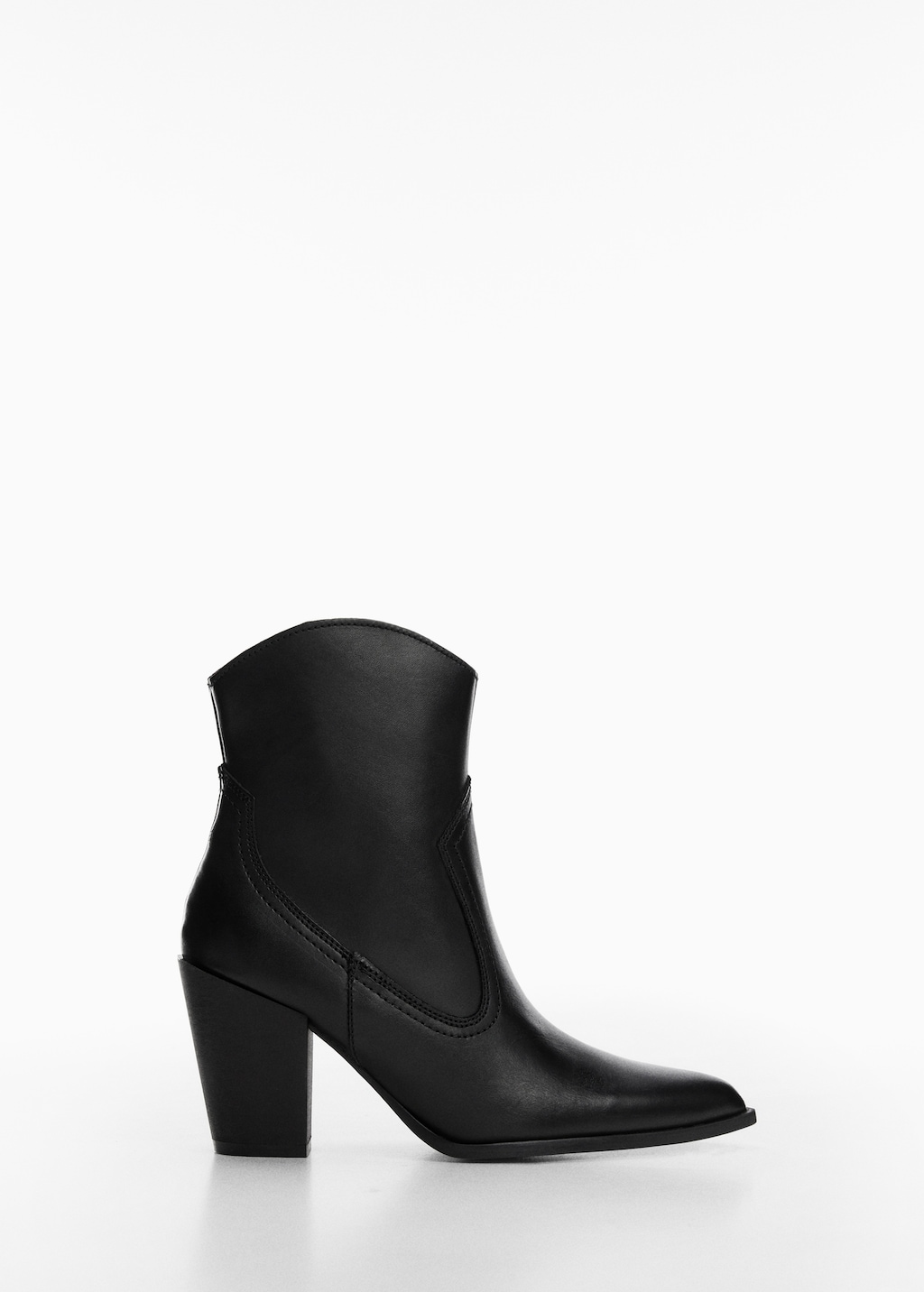 Mango western ankle boots on sale