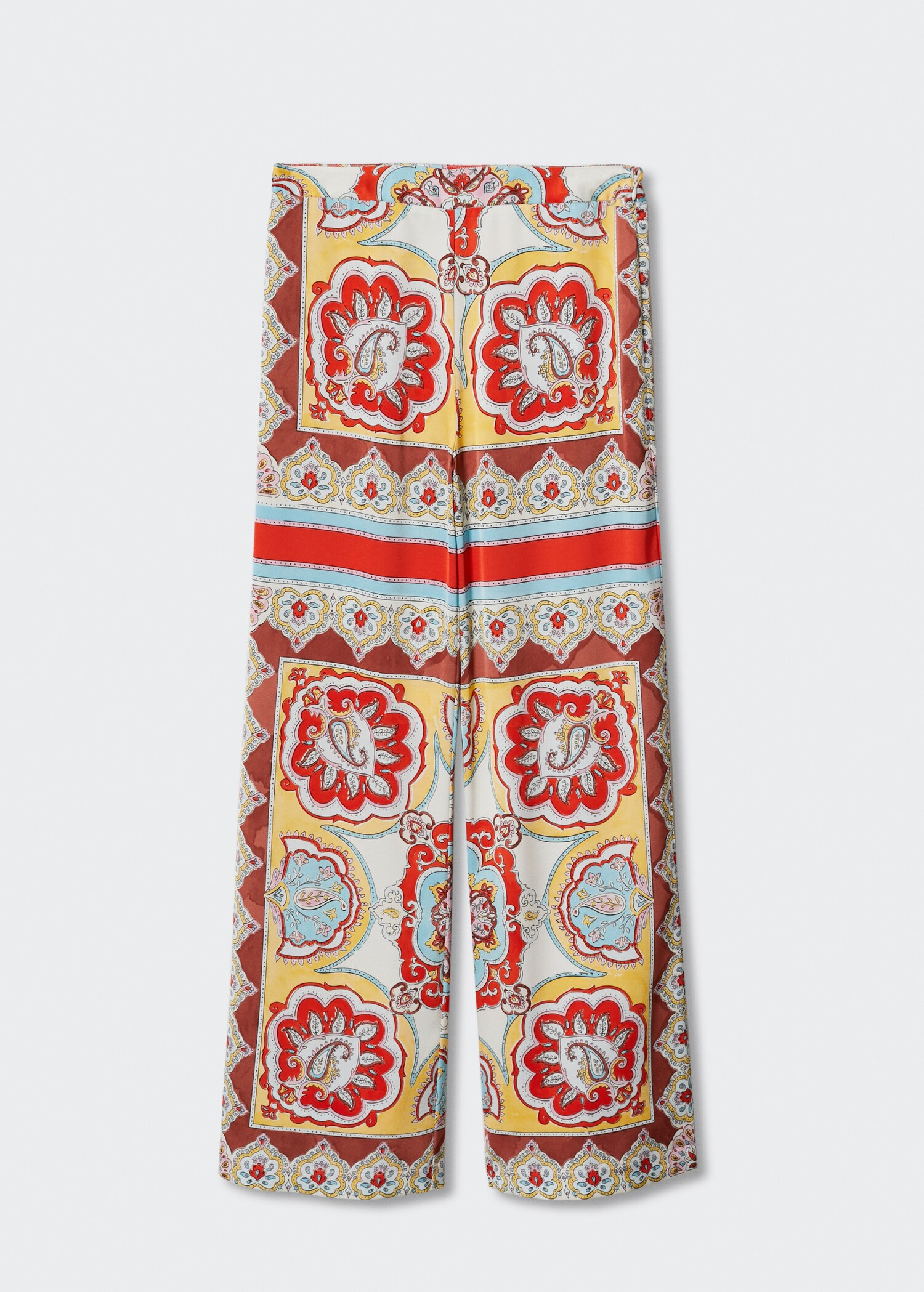 Pantalón estampado barroco