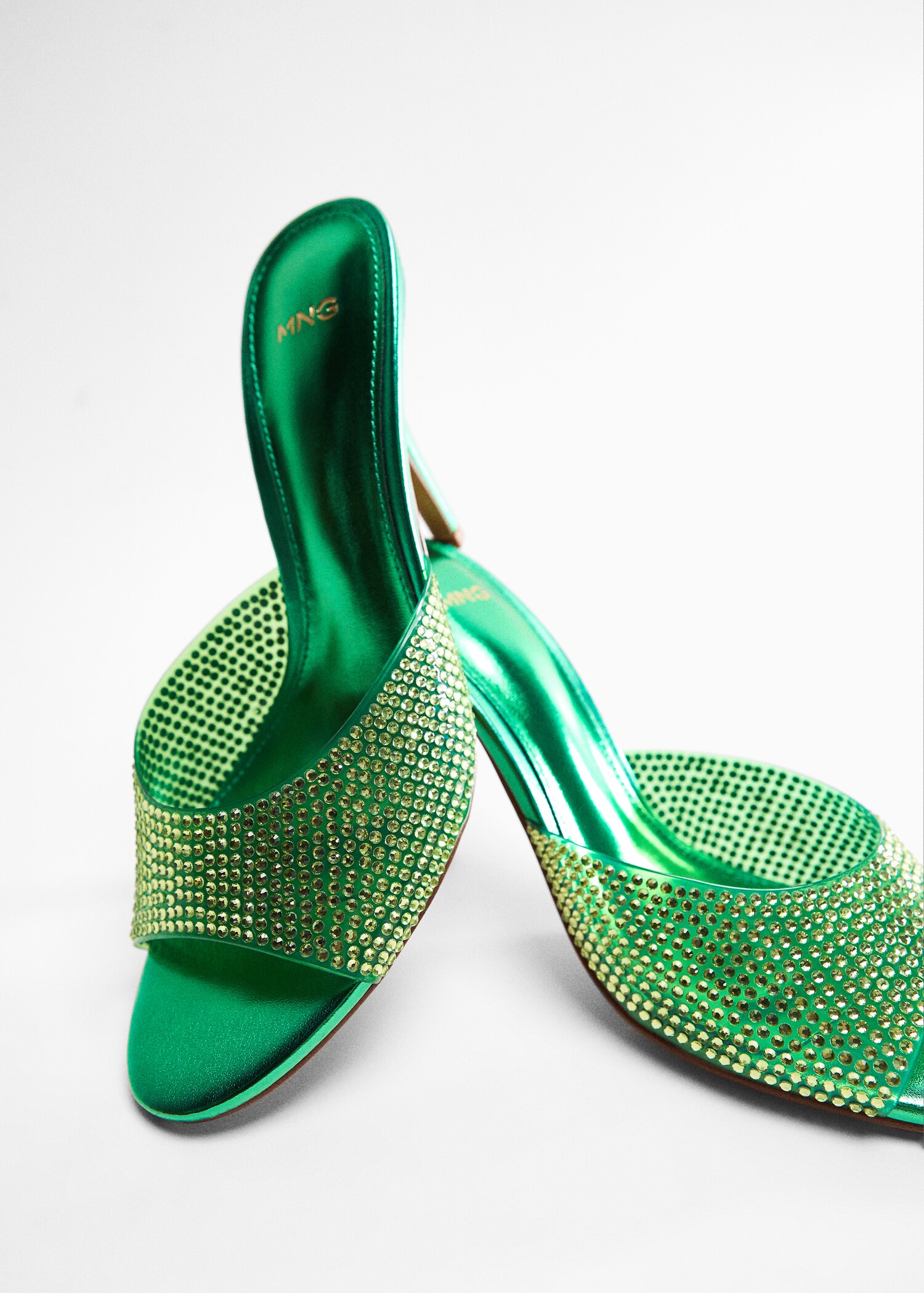 Glitter high-heeled sandals - Details of the article 5