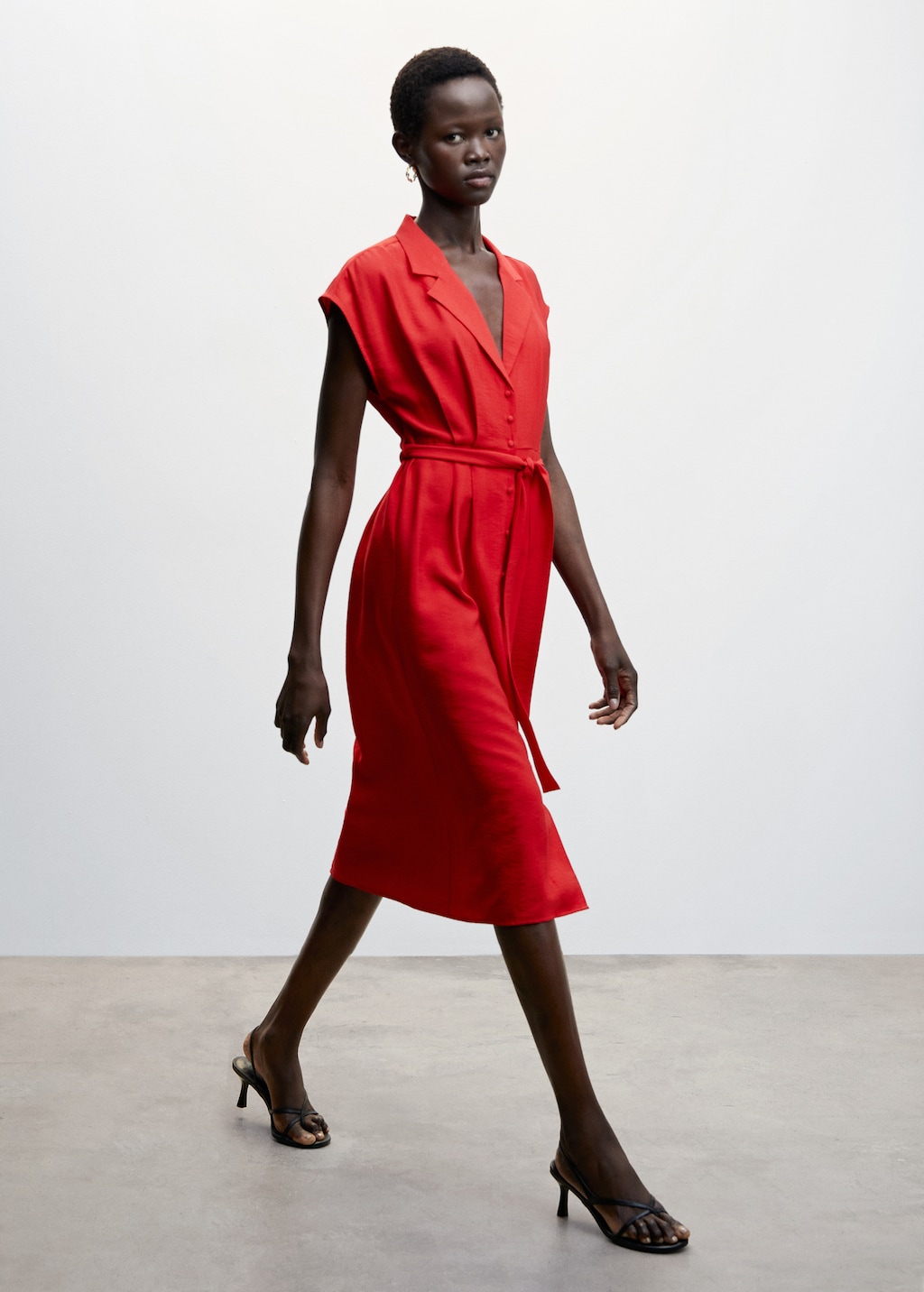 Mango button down dress hotsell