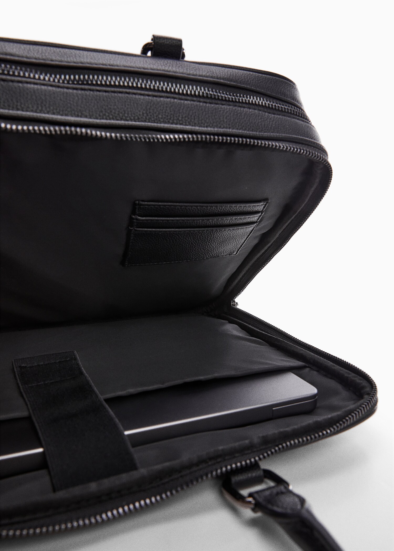Leather-effect briefcase - รายละเอียดของสินค้า 1