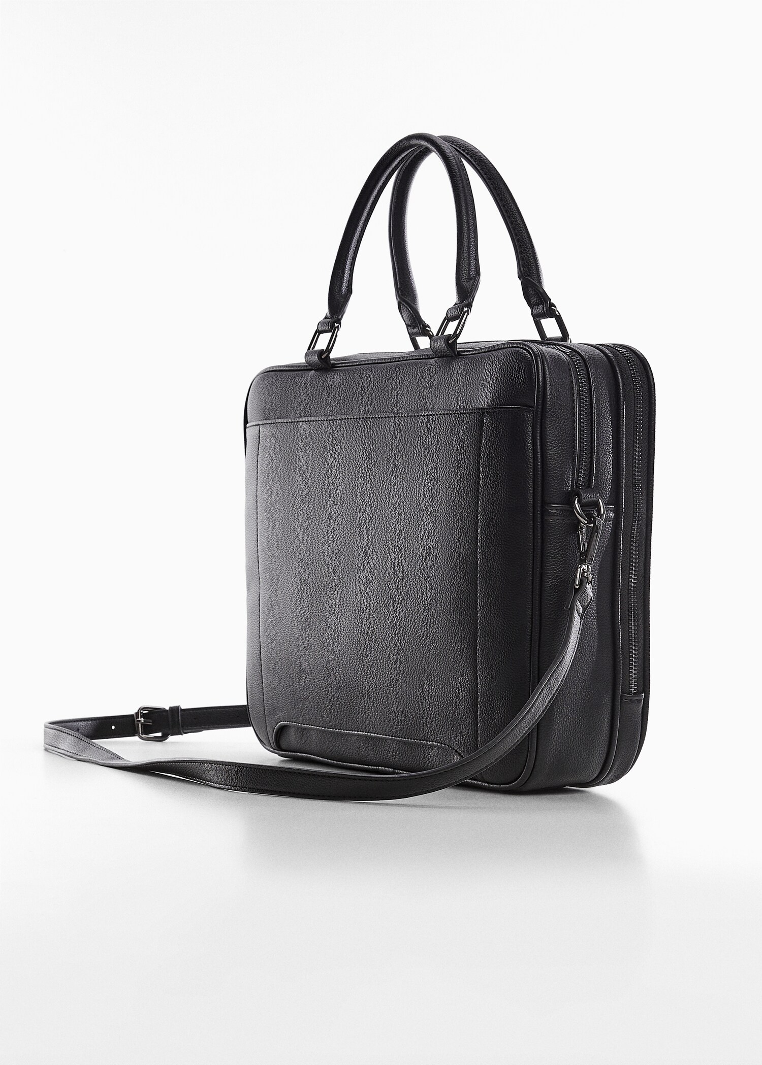 Leather-effect briefcase - รายละเอียดของสินค้า 2