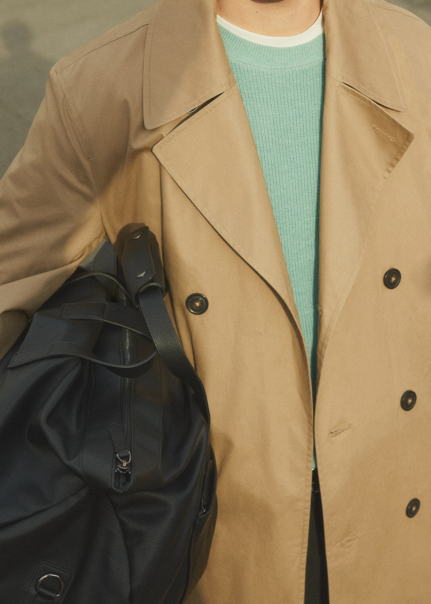 Leather-effect travel bag - Details of the article 7