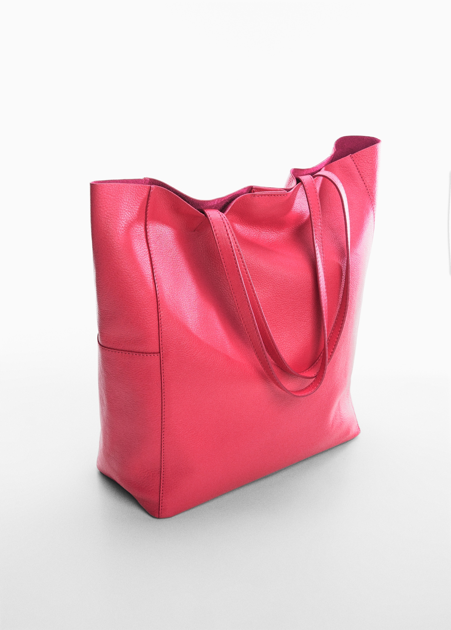 Bolso shopper piel
